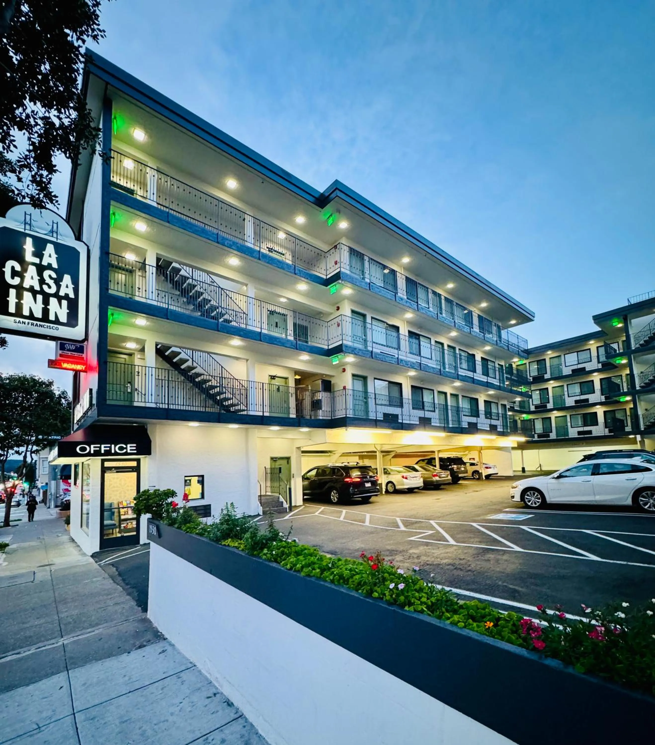 Property building in La Casa Inn