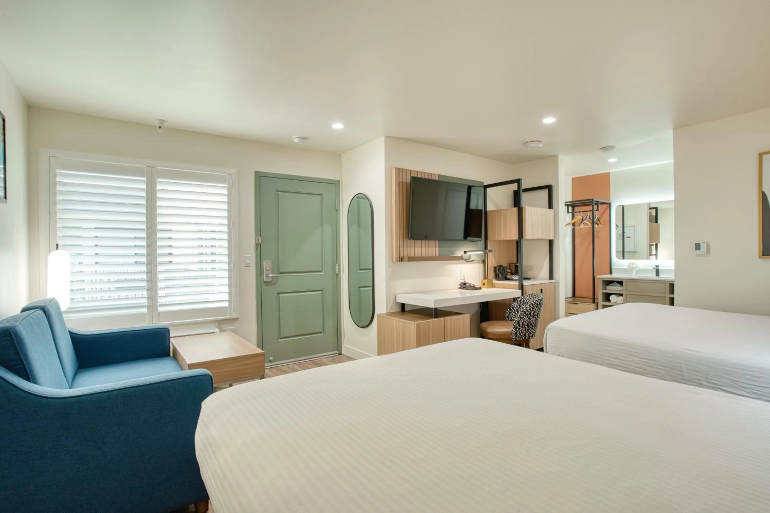 TV and multimedia, Bed in La Casa Inn