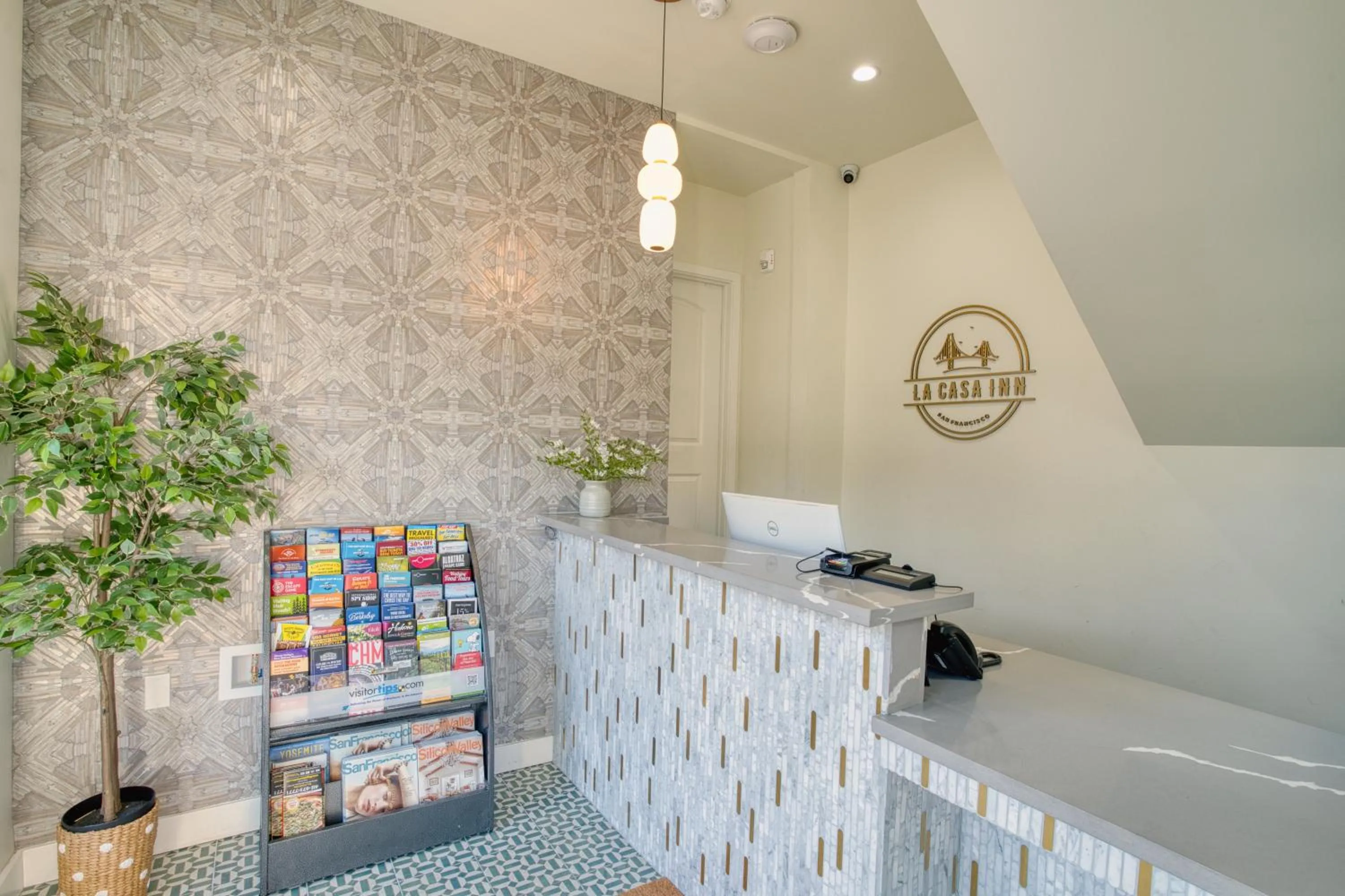 Lobby or reception in La Casa Inn