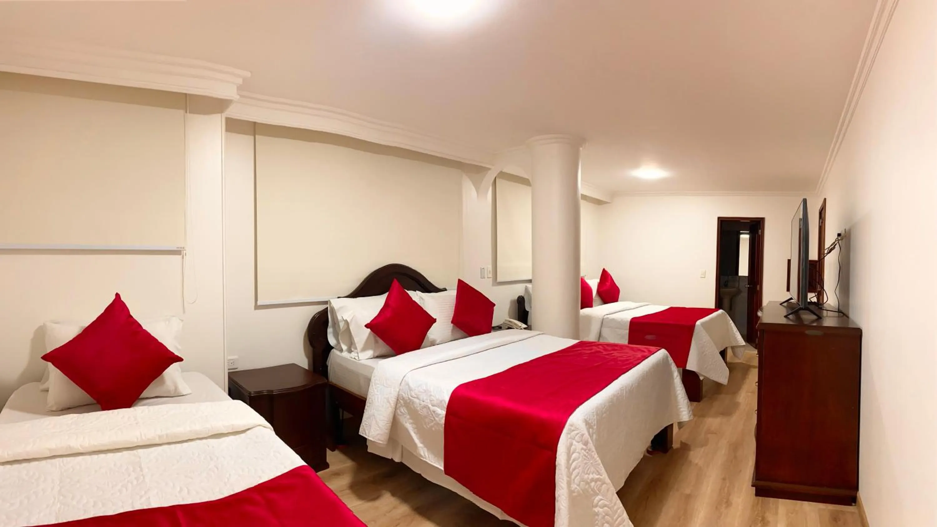 Bed in Hotel Fontibon