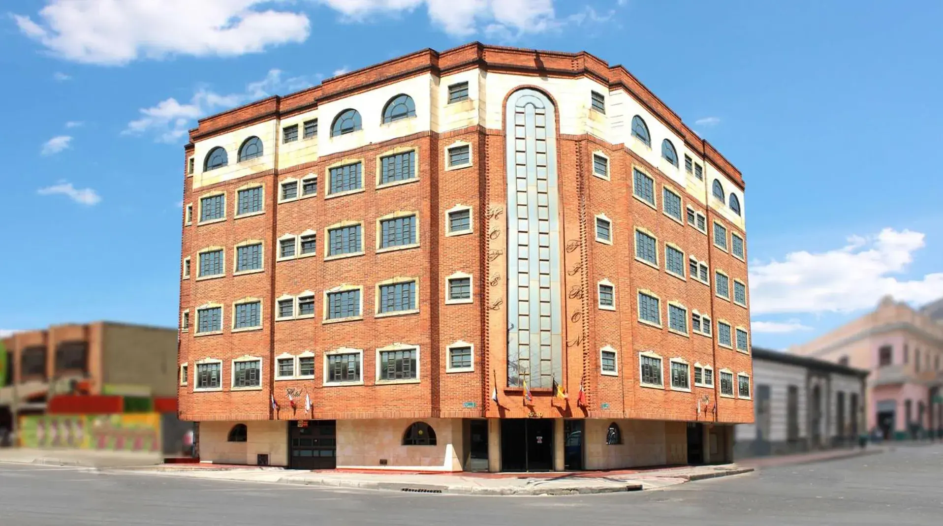 Property building in Hotel Fontibon Property building in Hotel Fontibon