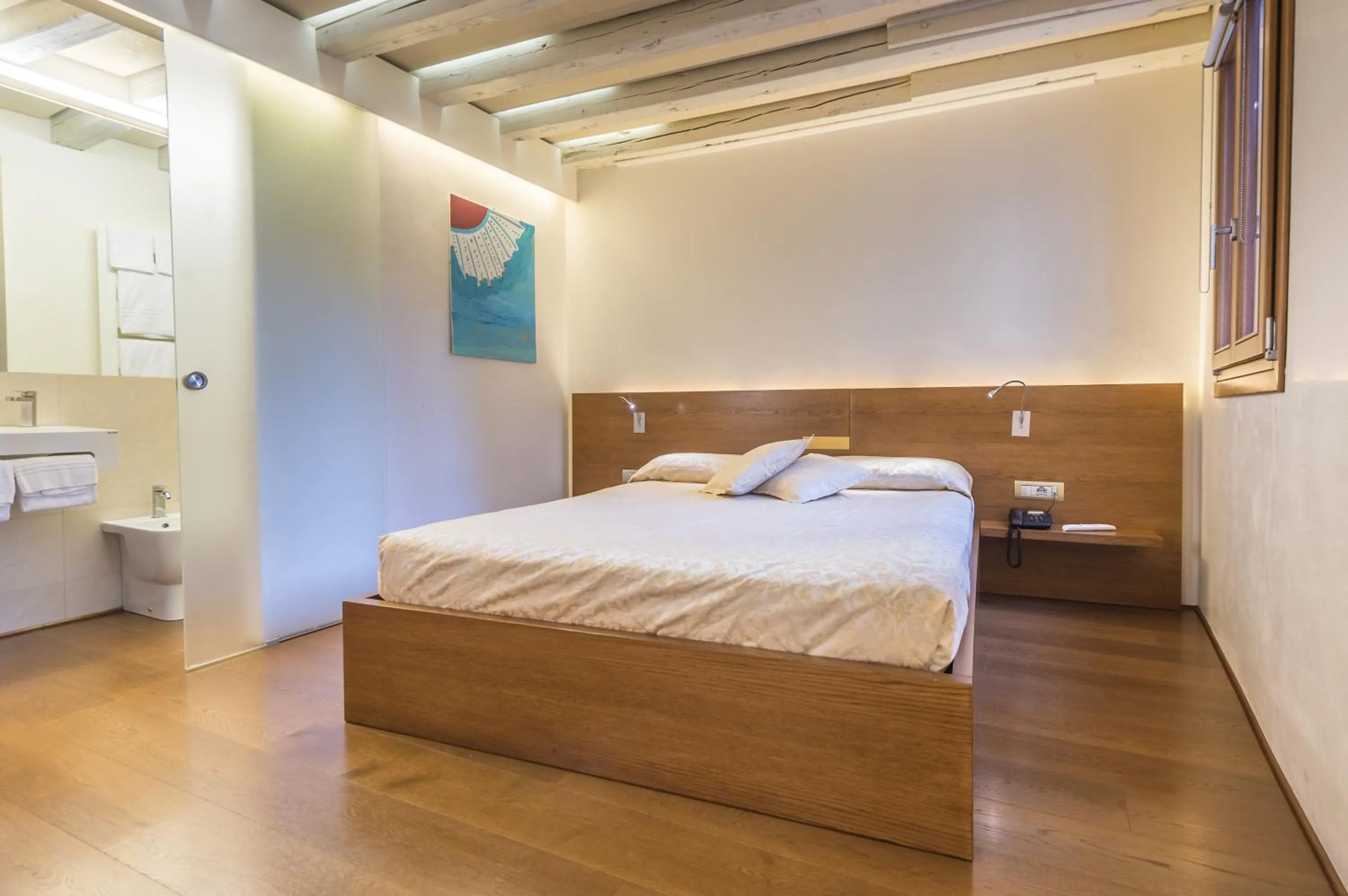 Bedroom, Bed in Apartments Moon or Dama