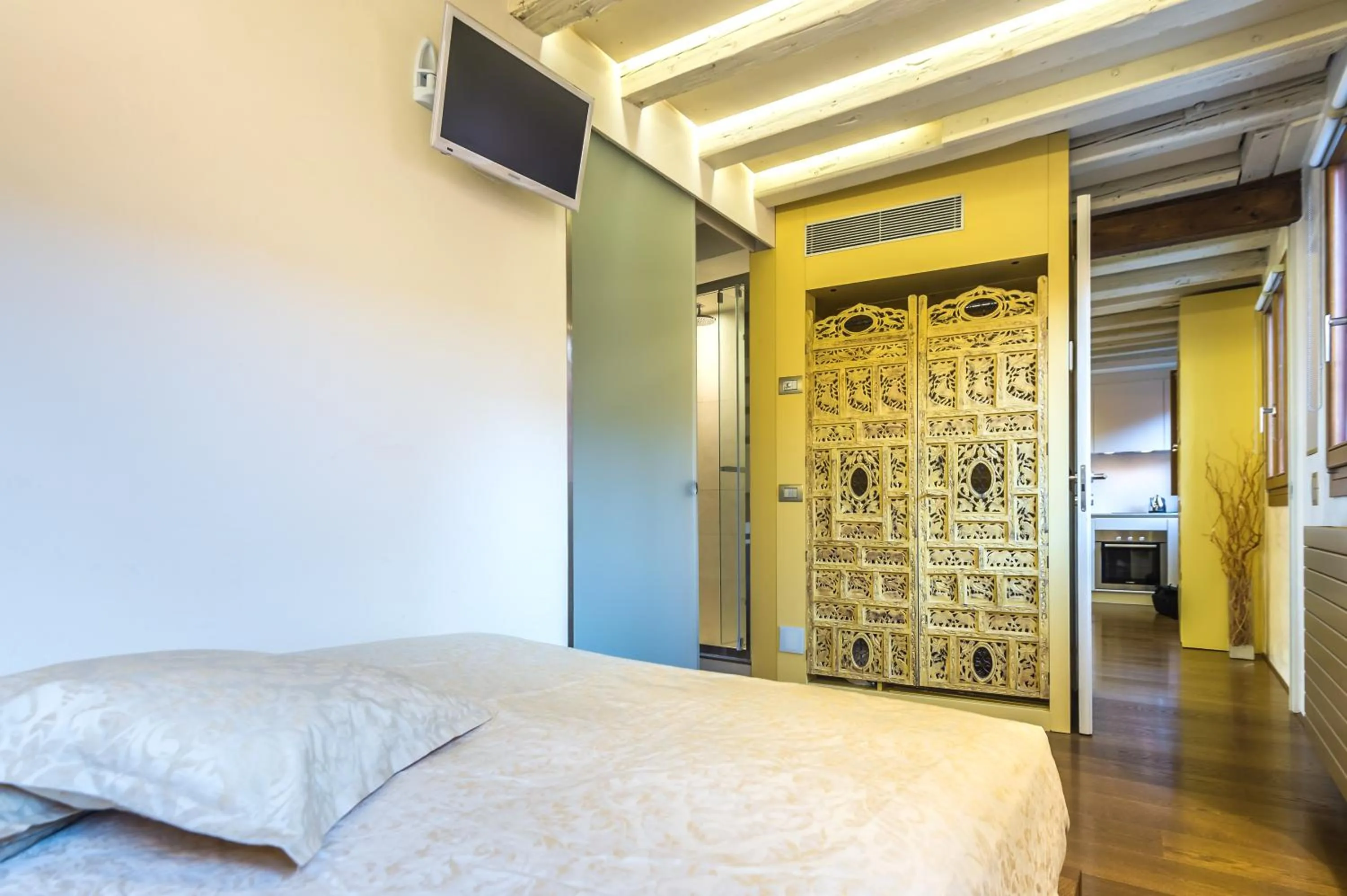 Bed in Apartments Moon or Dama