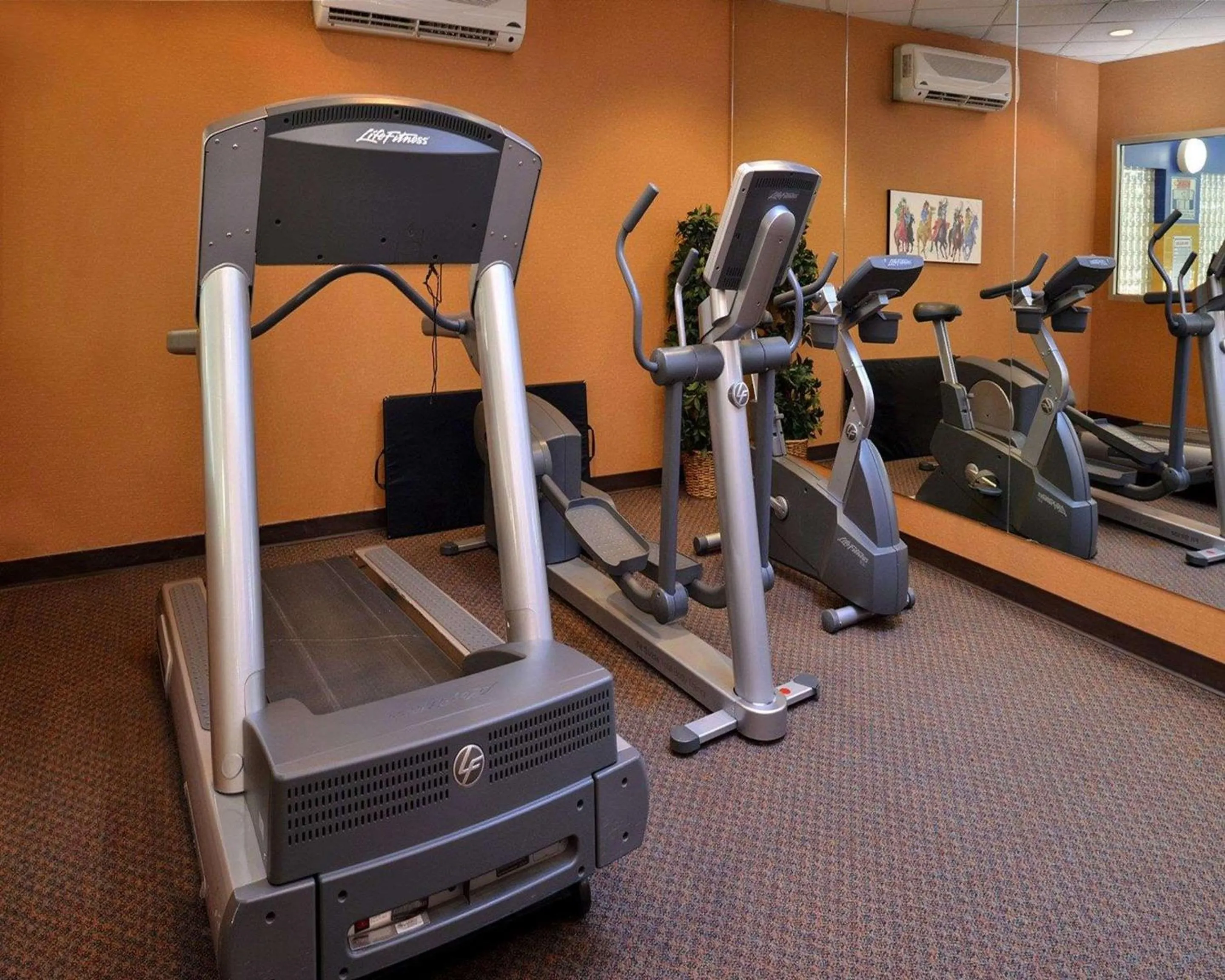 Fitness centre/facilities in Econo Lodge Inn & Suites University