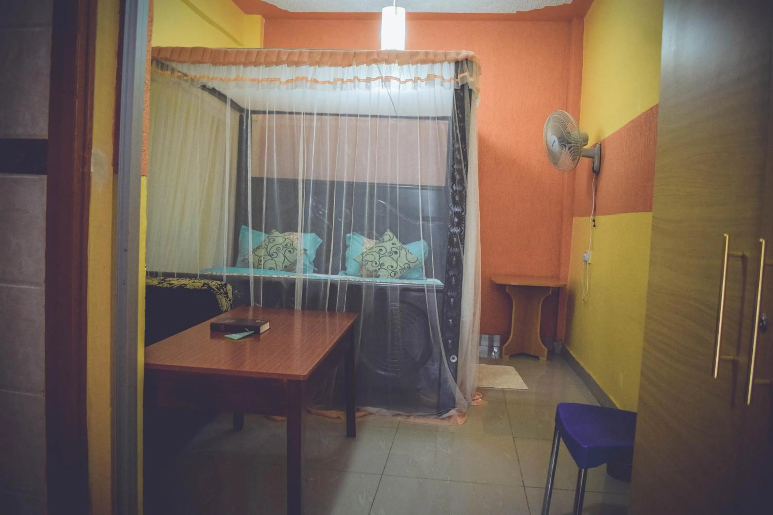 Bed in The Joy Hotel