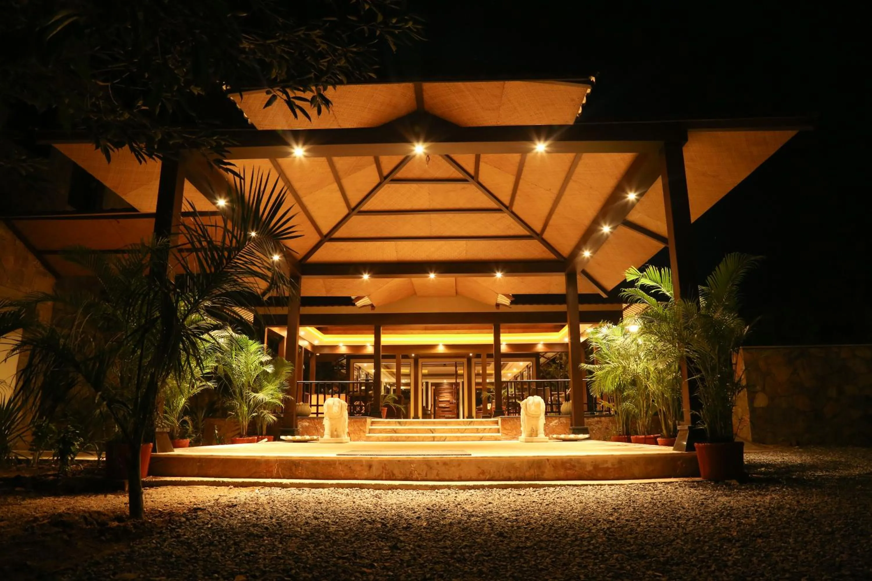 Facade/entrance in Ramya Resort & Spa