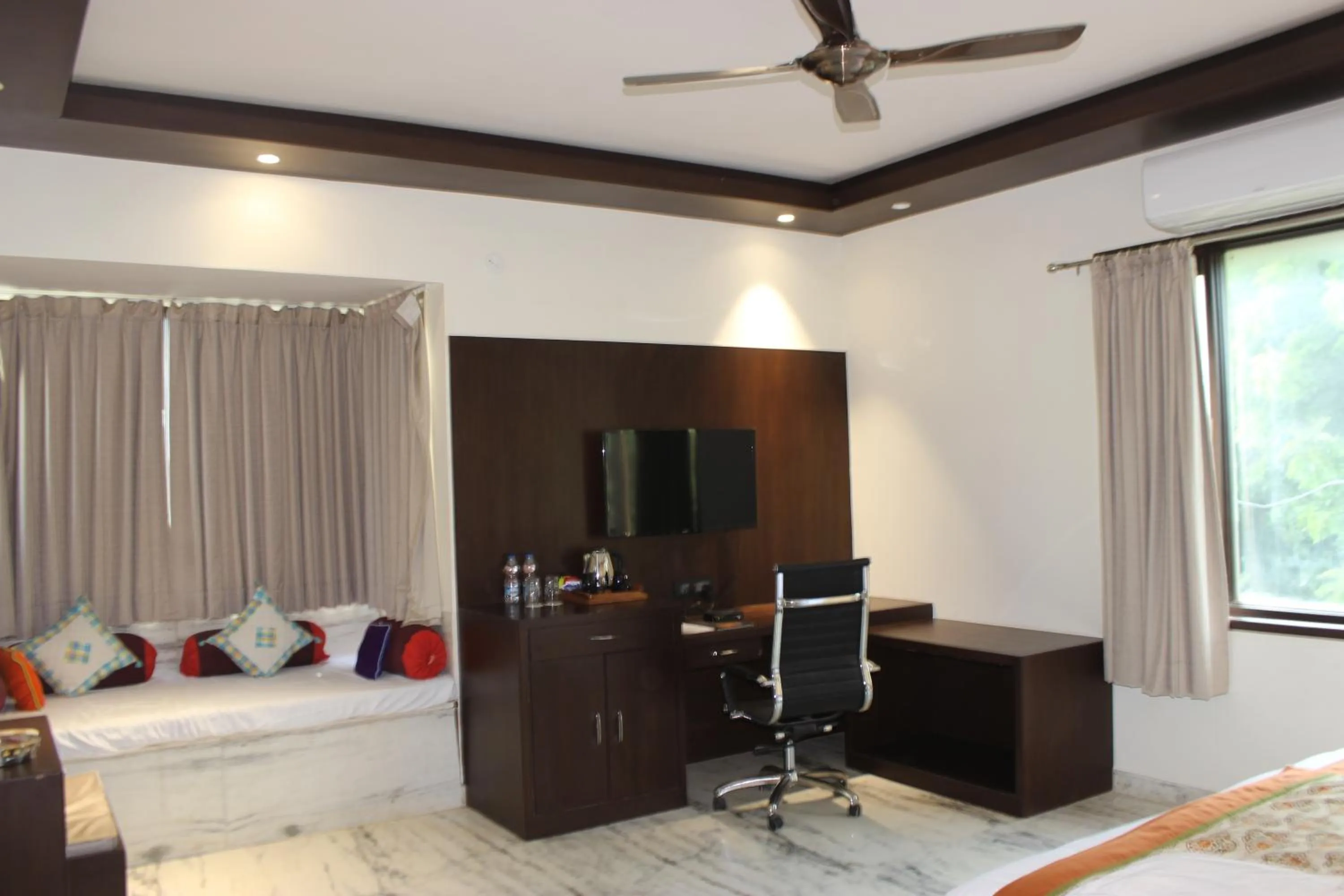 Seating area in Ramya Resort & Spa