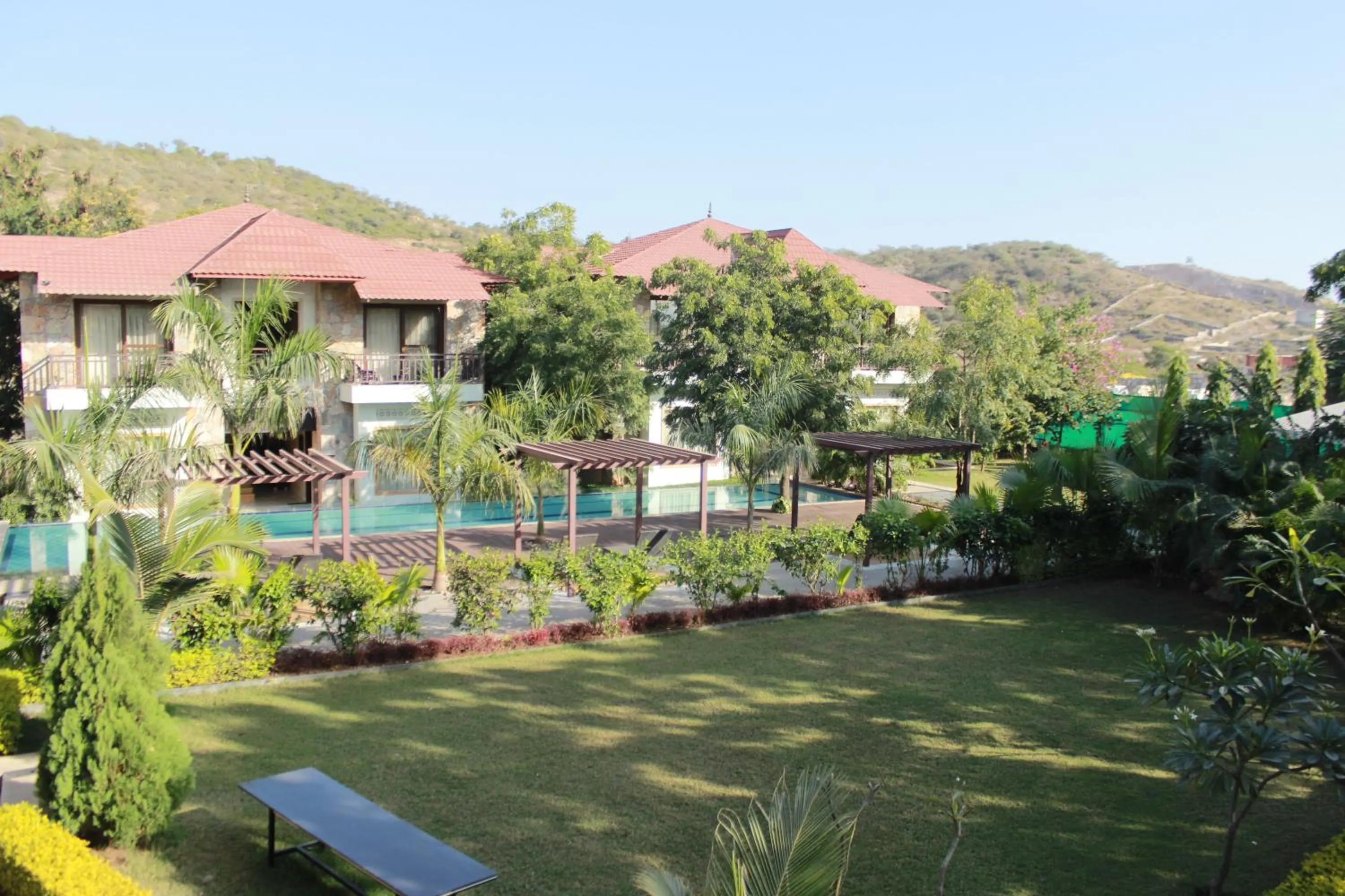 Garden in Ramya Resort & Spa