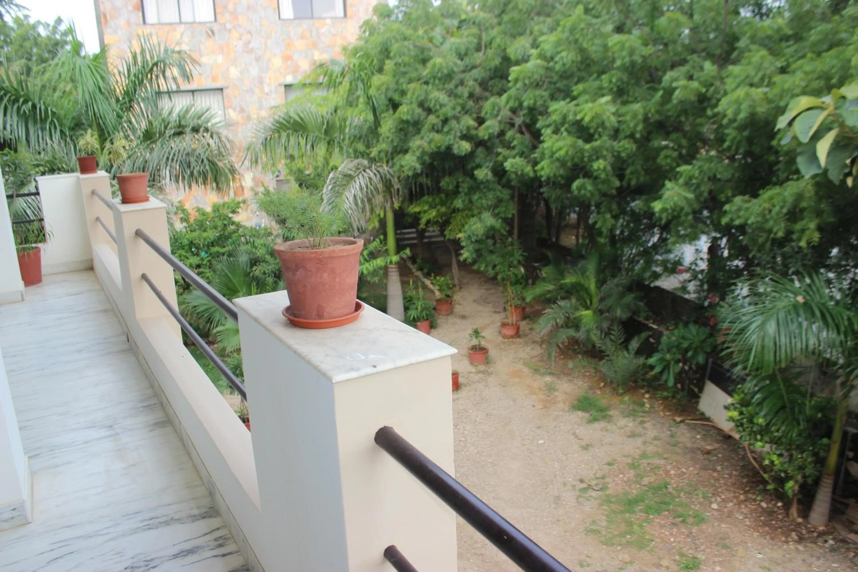 Patio in Ramya Resort & Spa