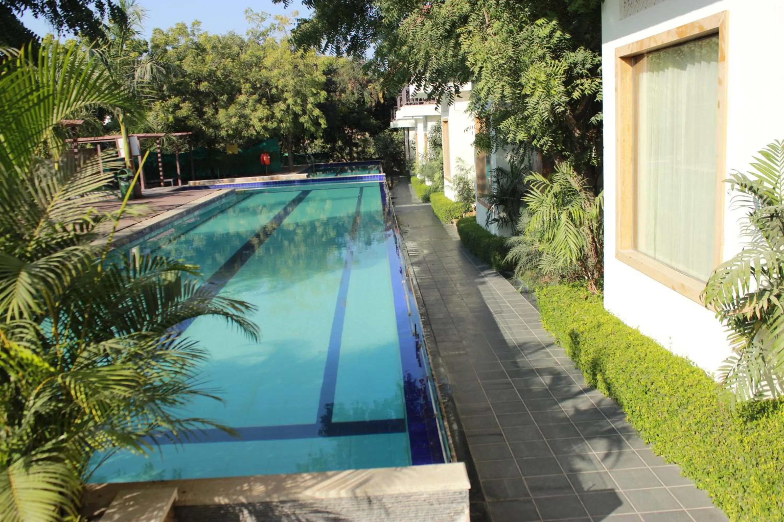 Pool view in Ramya Resort & Spa