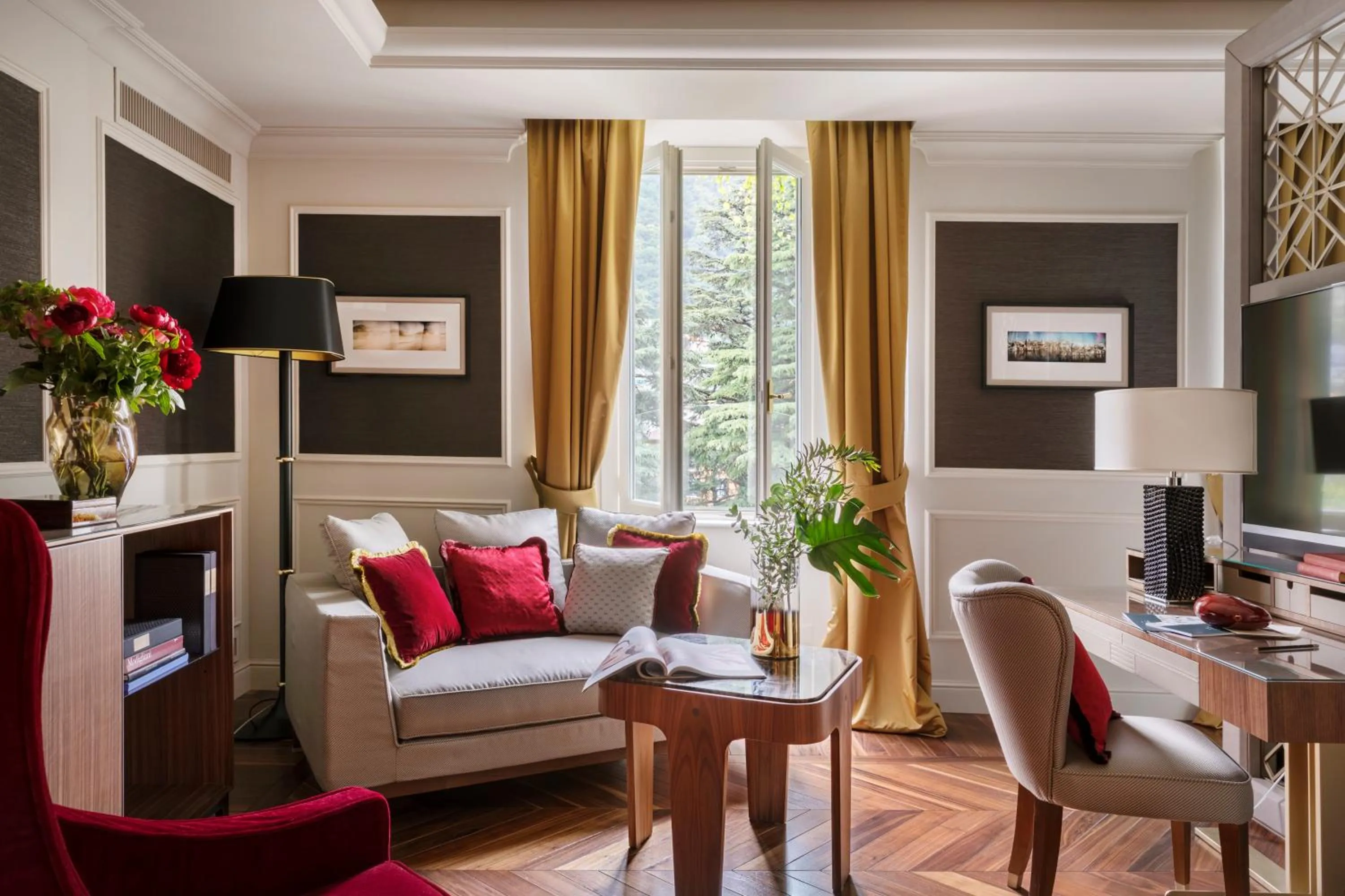 Living room in VISTA Lago di Como