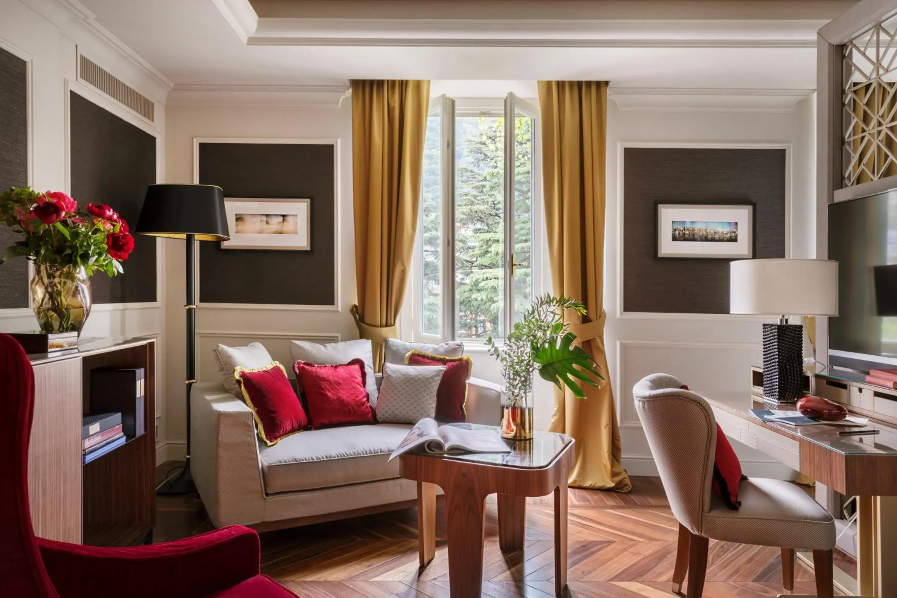 Living room in VISTA Lago di Como Living room in VISTA Lago di Como