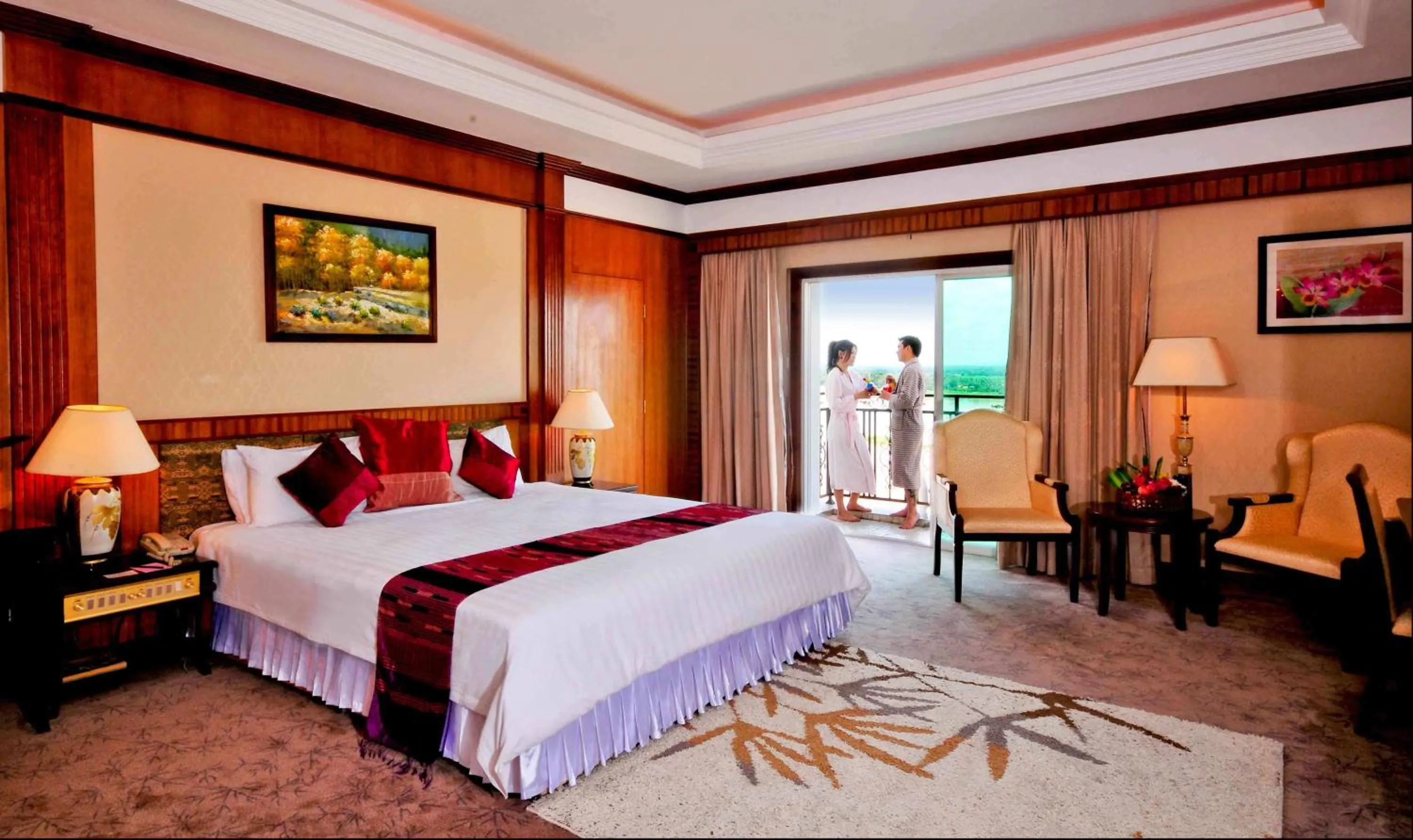 Photo of the whole room, Bed in Don Chan Palace Hotel & Convention