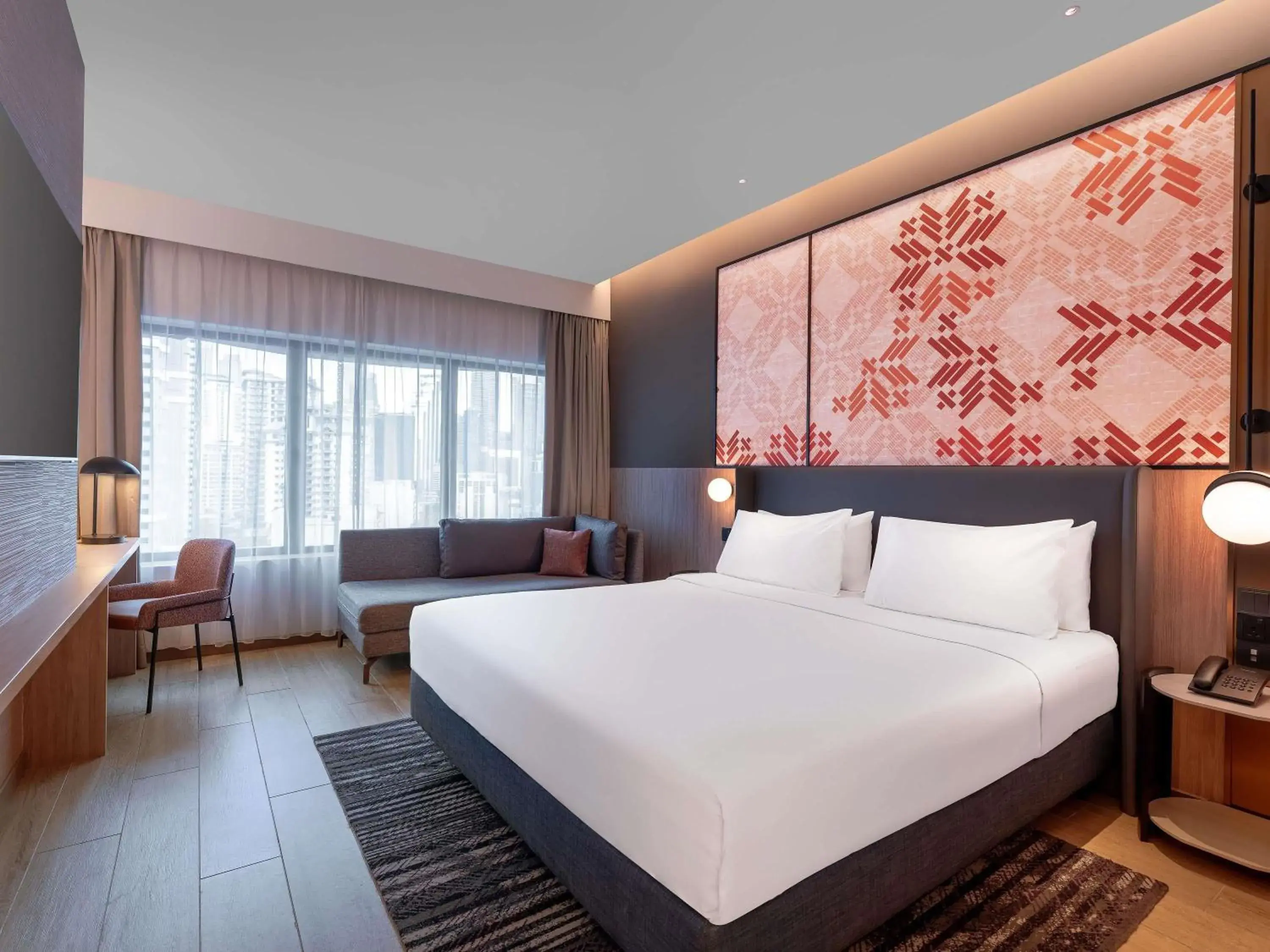 Bedroom, Bed in Grand Mercure Kuala Lumpur Bukit Bintang Bedroom, Bed in Grand Mercure Kuala Lumpur Bukit Bintang