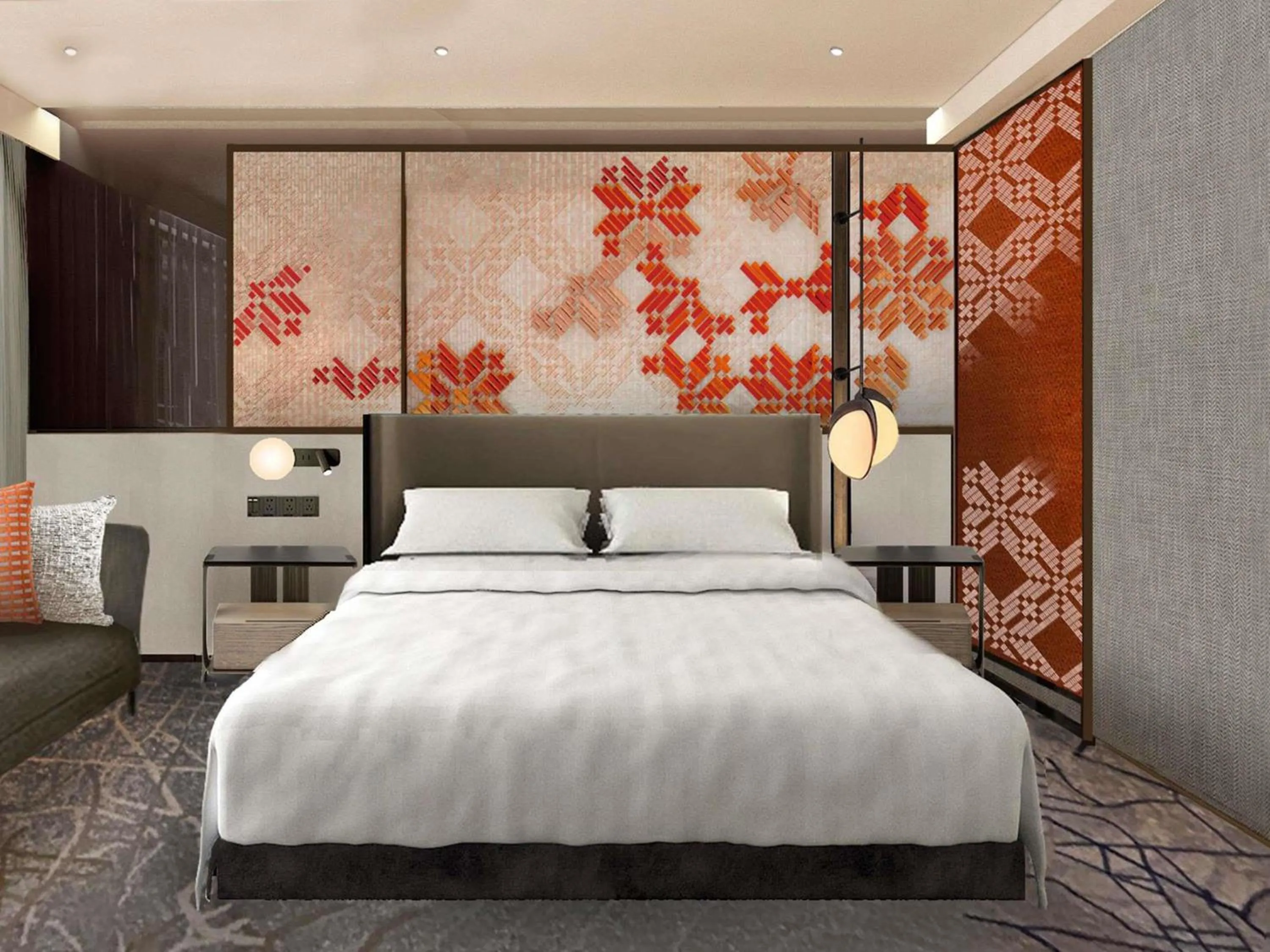 Bedroom, Bed in Grand Mercure Kuala Lumpur Bukit Bintang