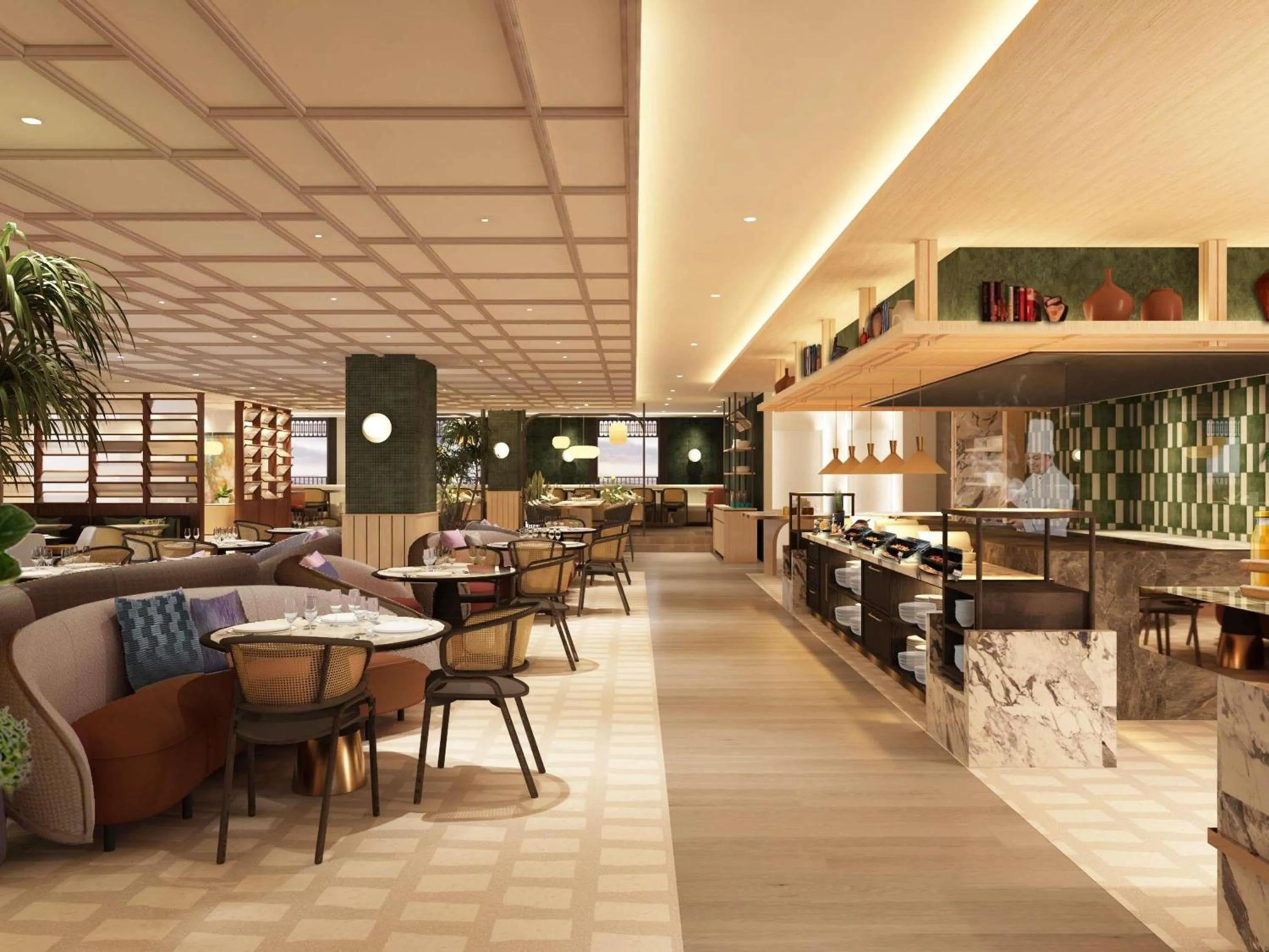 Restaurant/places to eat in Grand Mercure Kuala Lumpur Bukit Bintang