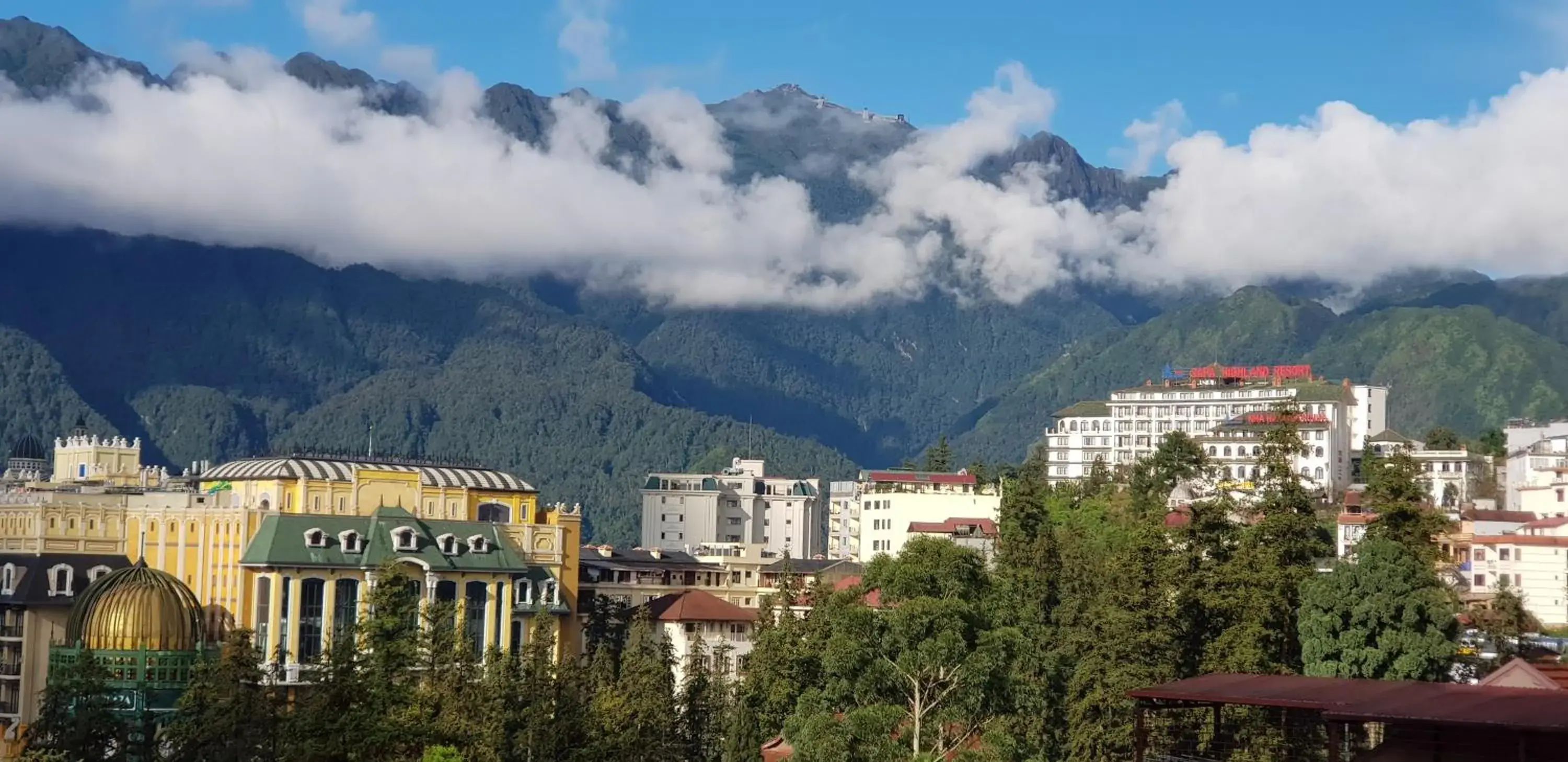 City view in Anise Sapa Hotel City view in Anise Sapa Hotel
