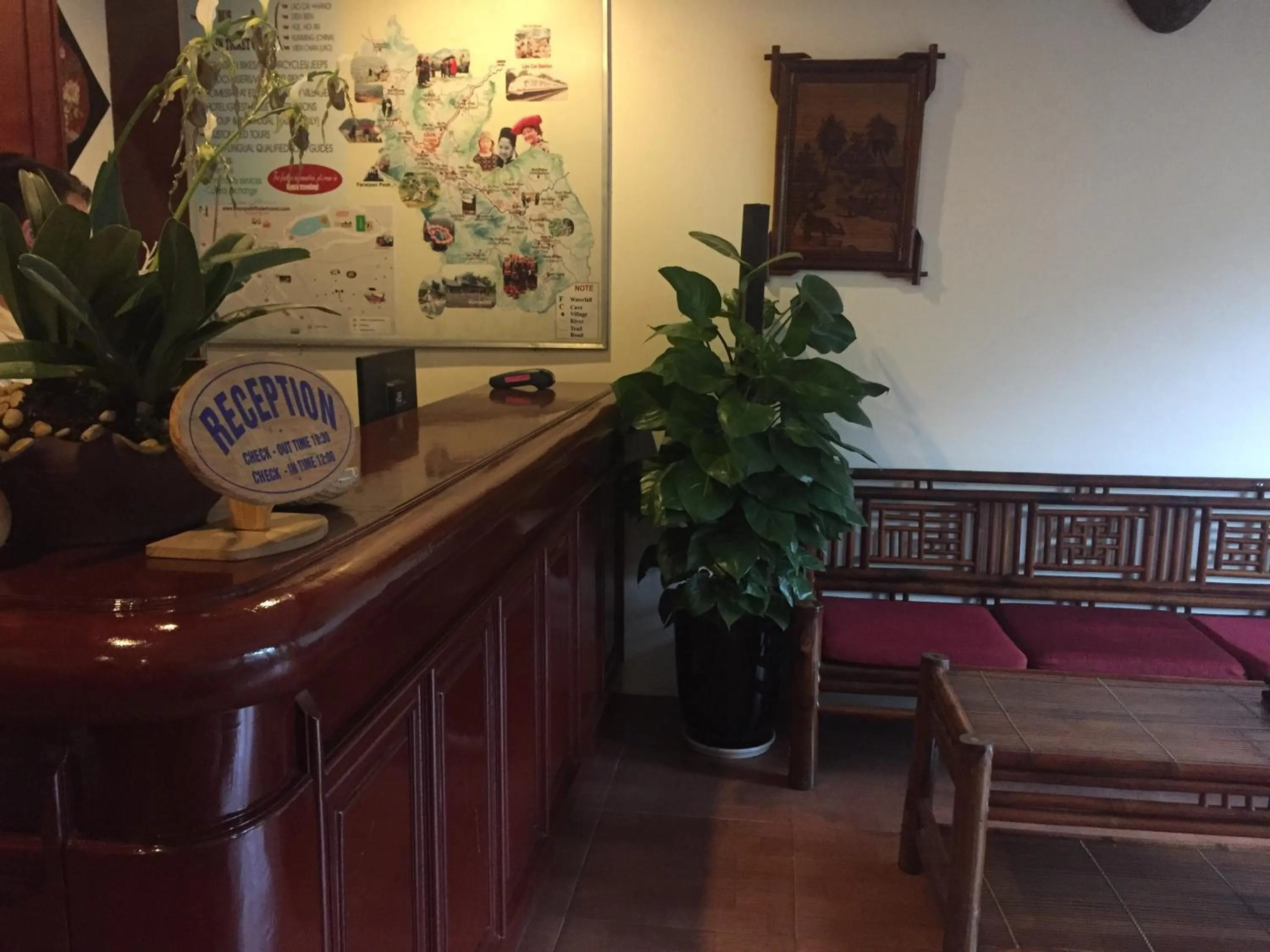 Lobby or reception in Anise Sapa Hotel