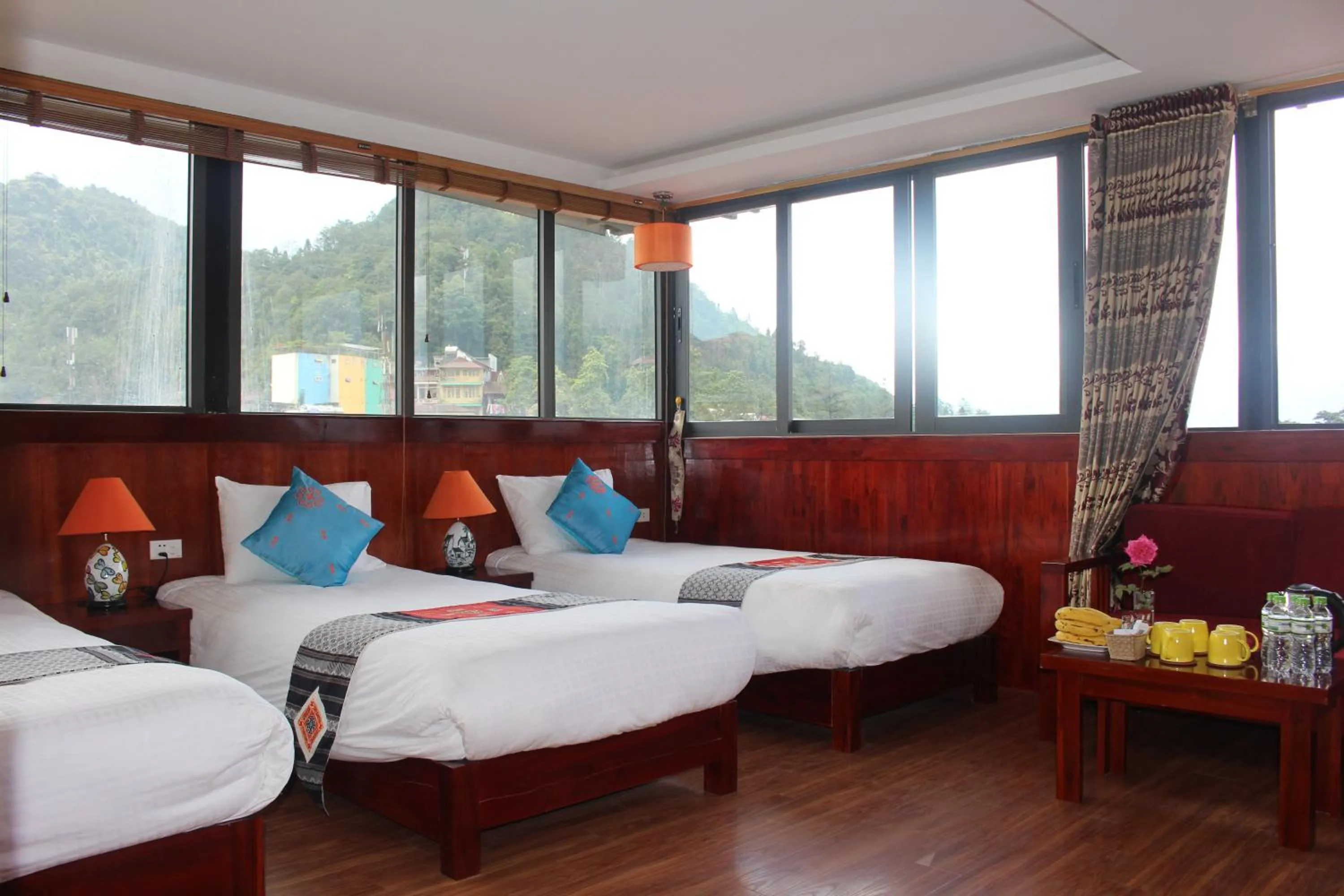 Bedroom, Bed in Anise Sapa Hotel