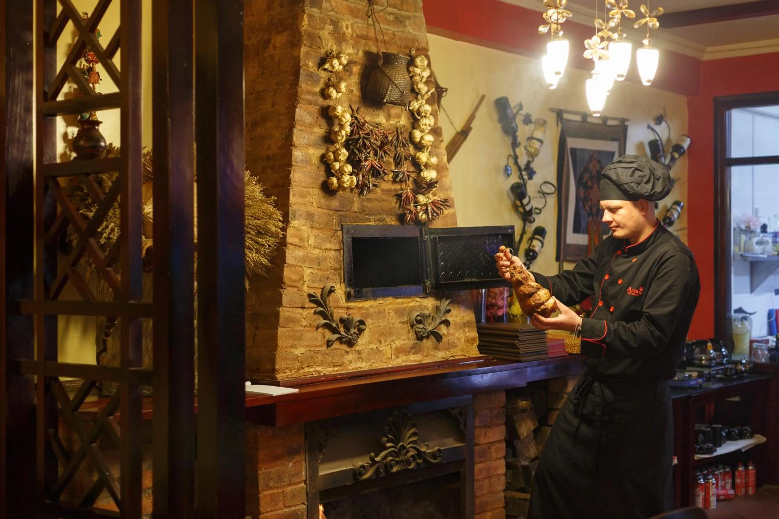 Dining area in Anise Sapa Hotel