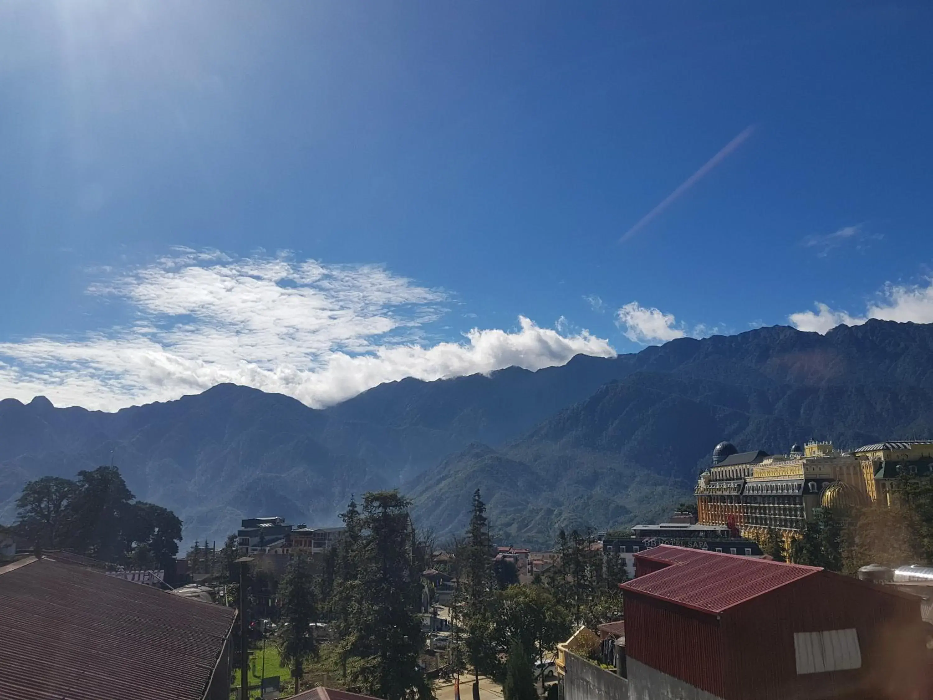 Mountain view in Anise Sapa Hotel Mountain view in Anise Sapa Hotel