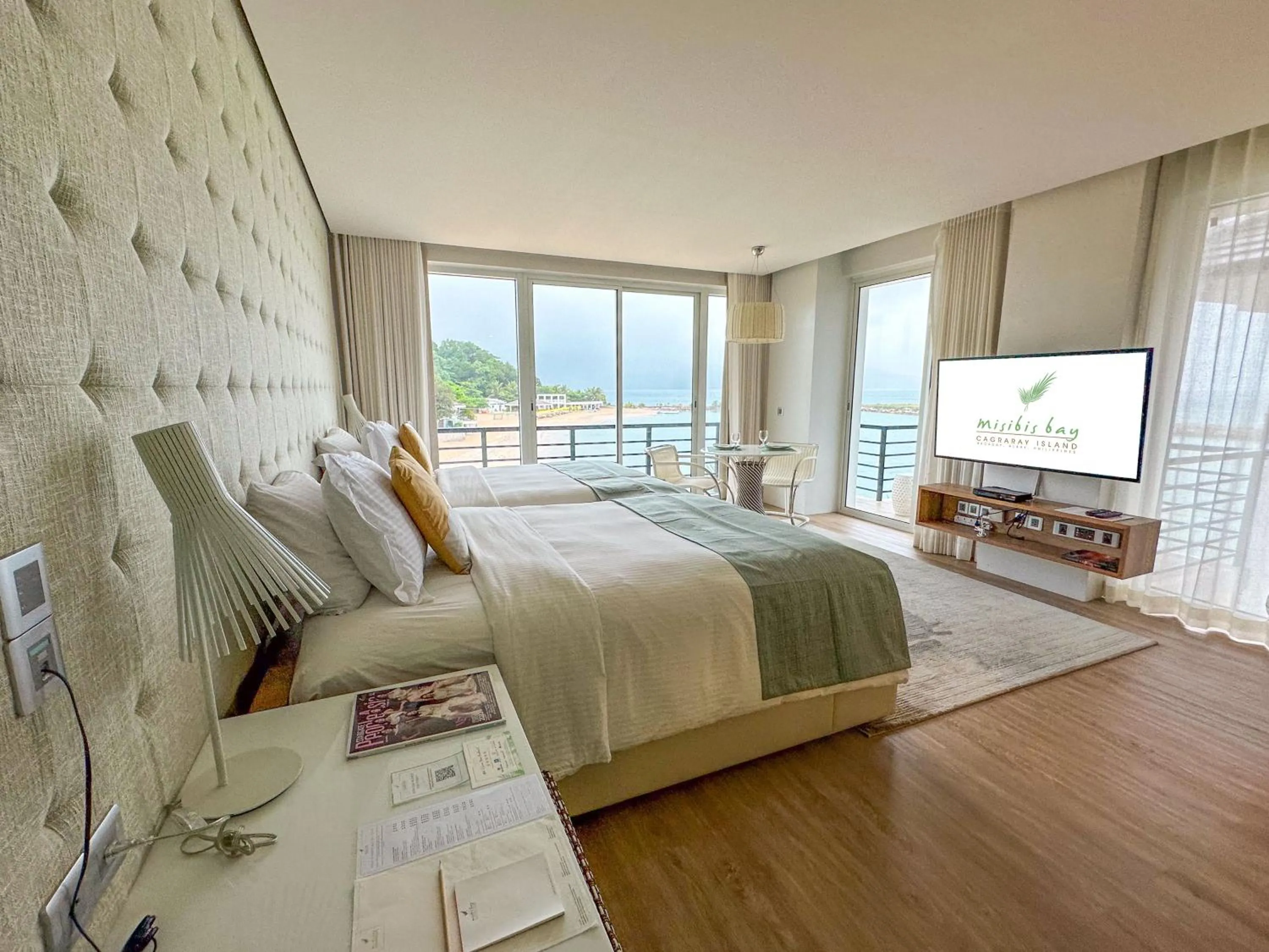 Bed in Misibis Bay