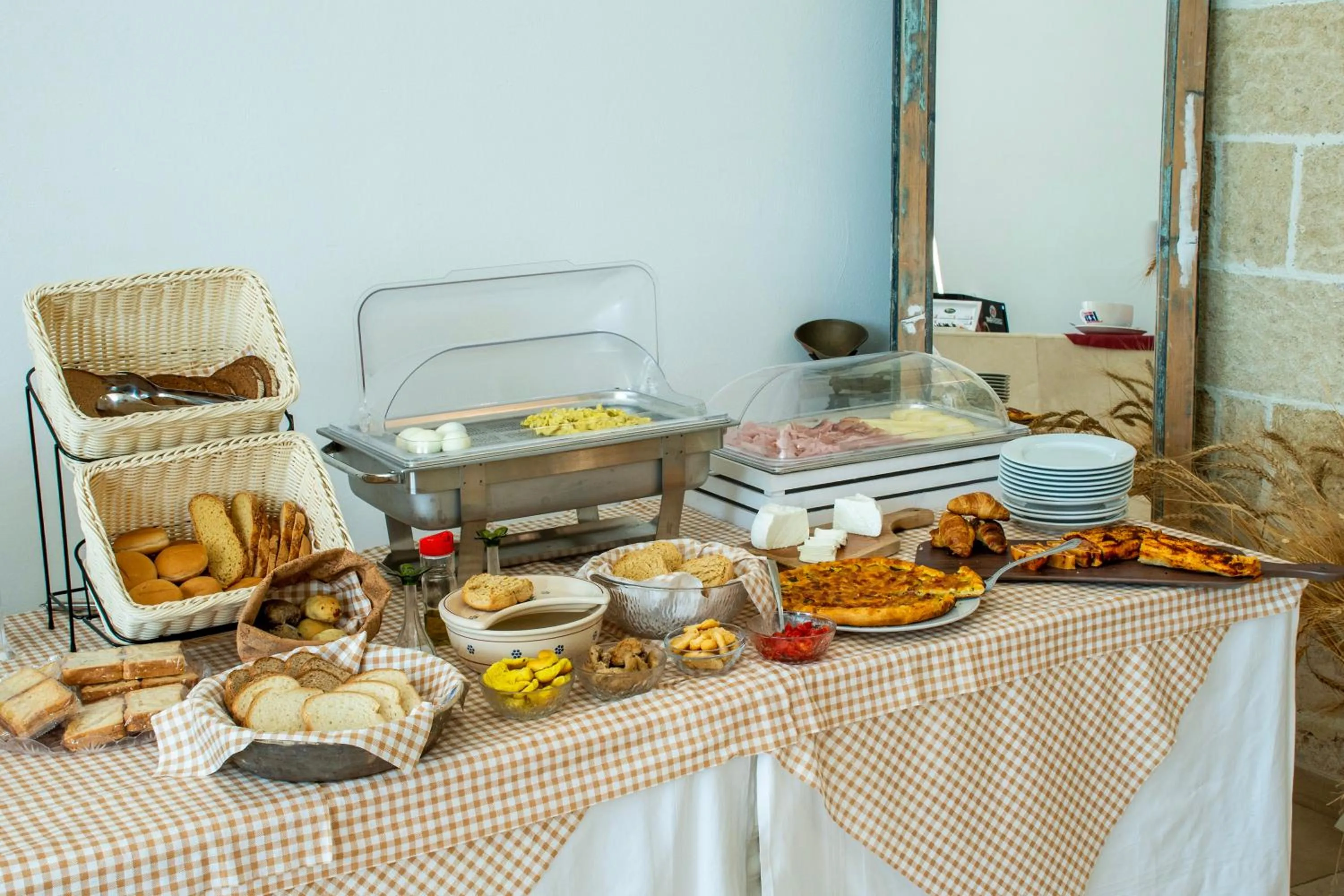 Buffet breakfast in Casale Donna Rosa