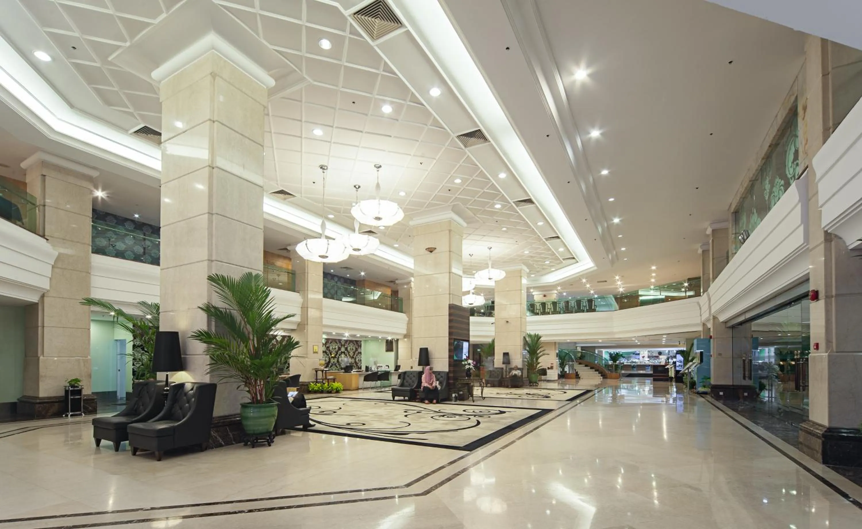 Lobby or reception in Promenade Hotel Kota Kinabalu