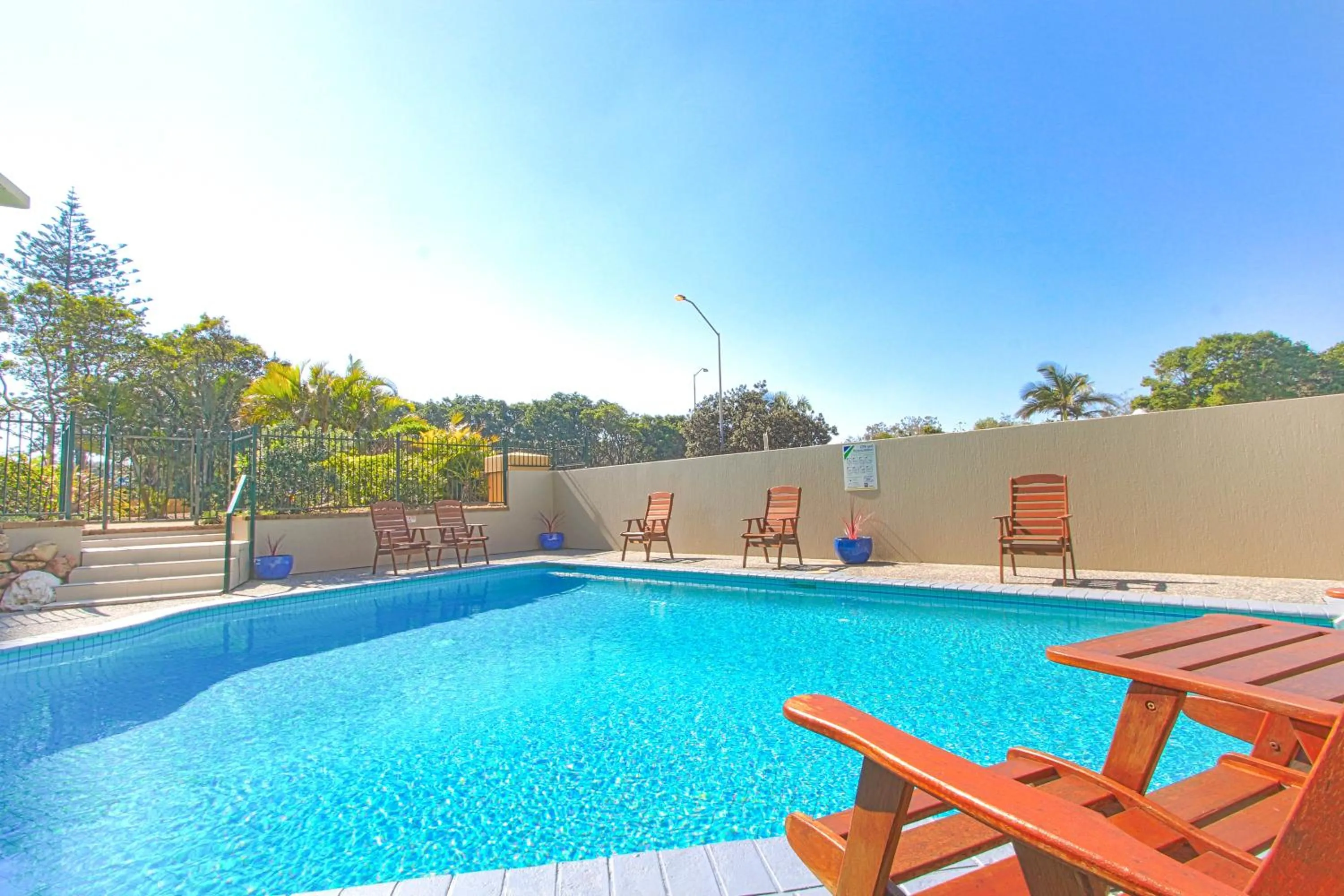 Swimming pool in Capricorn One Beachside Holiday Apartments - Official
