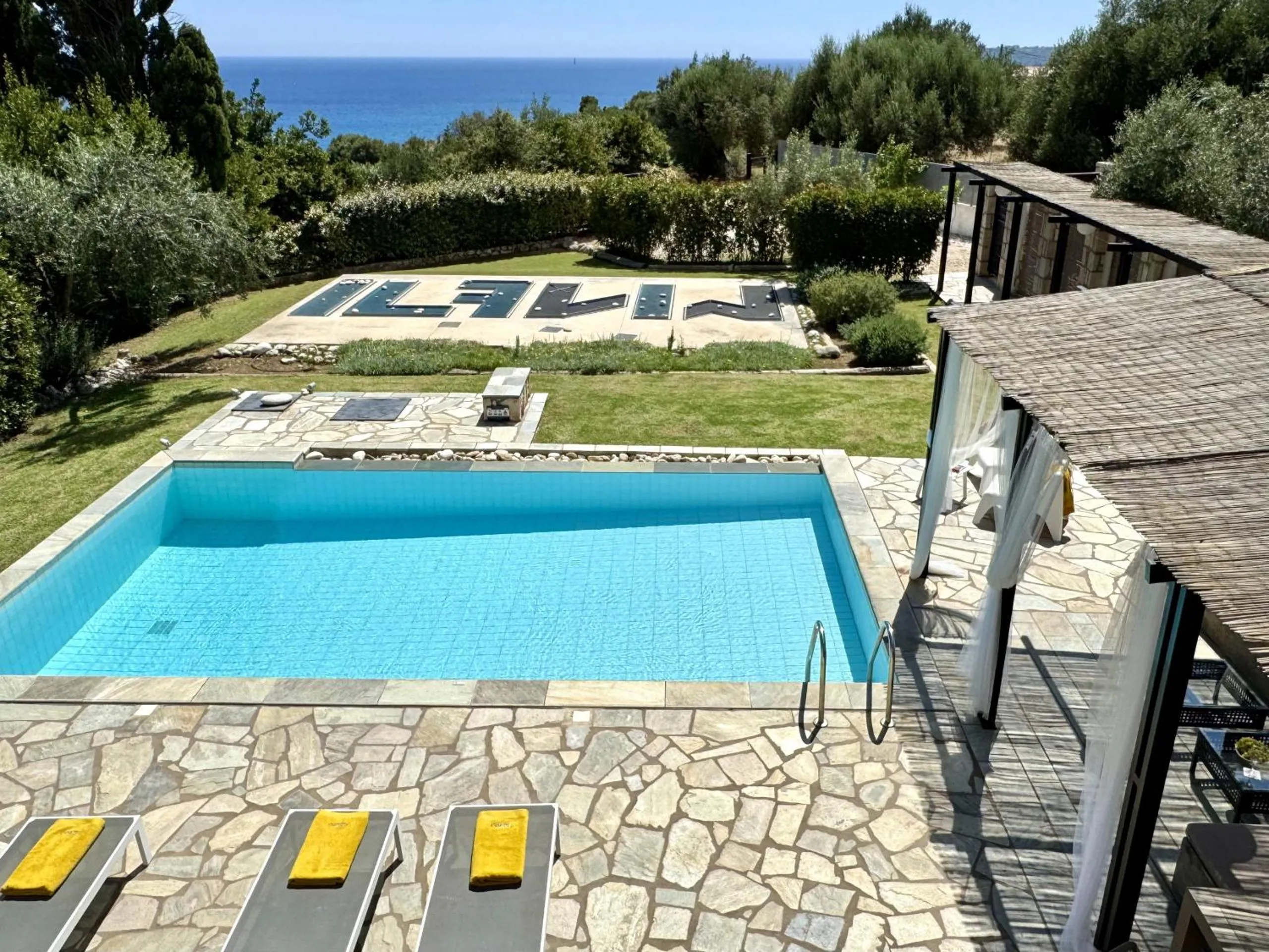 Balcony/Terrace in Villa Minetti