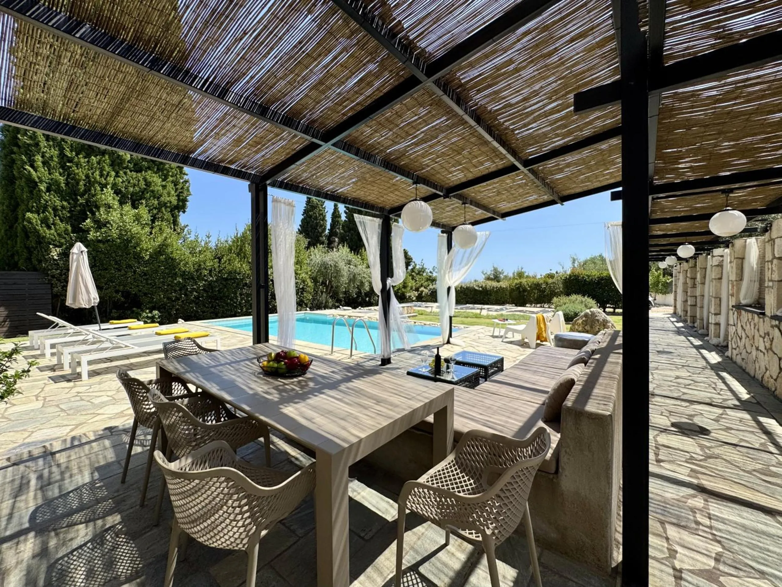 Balcony/Terrace in Villa Minetti