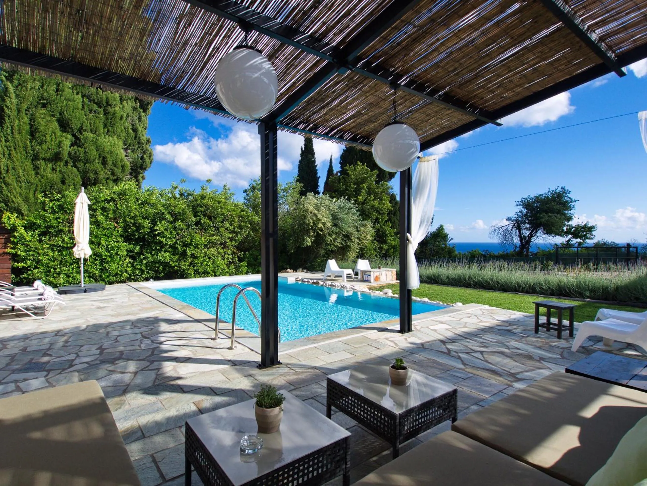 Balcony/Terrace in Villa Minetti