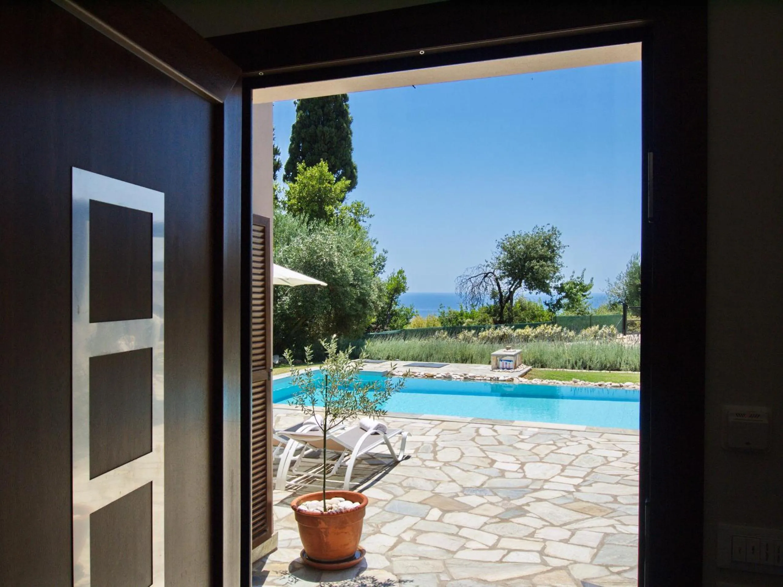 Swimming pool in Villa Minetti