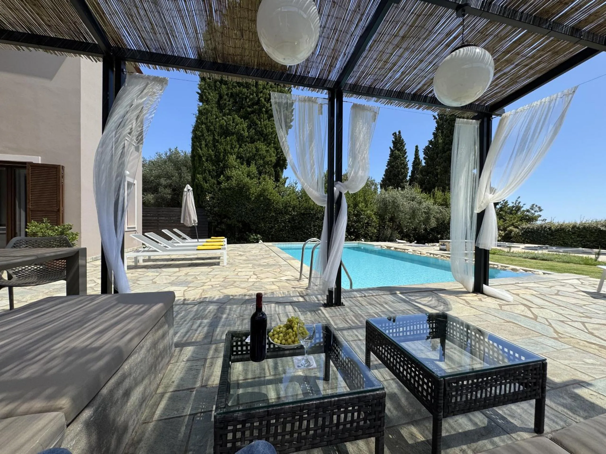 Balcony/Terrace in Villa Minetti