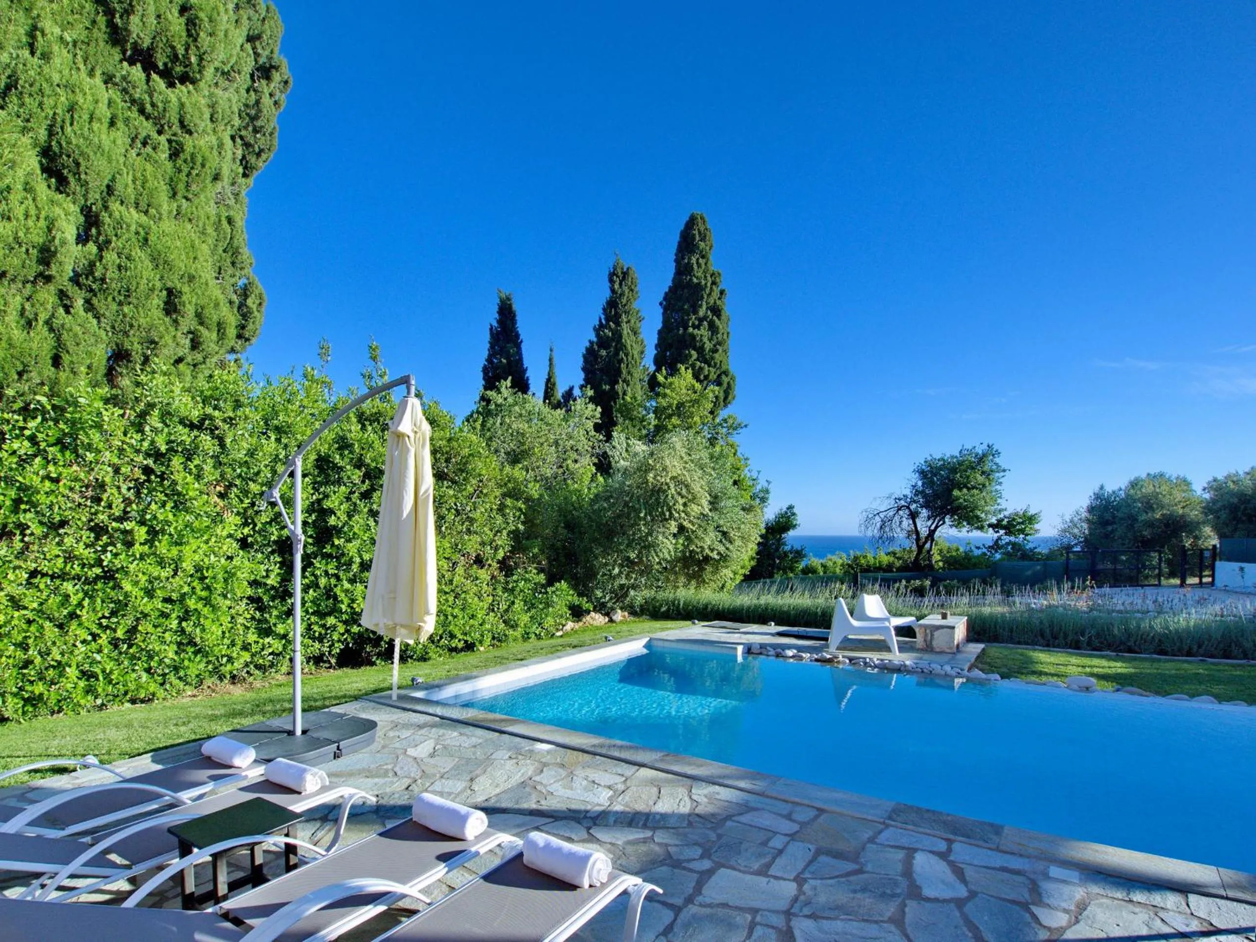 Swimming pool in Villa Minetti