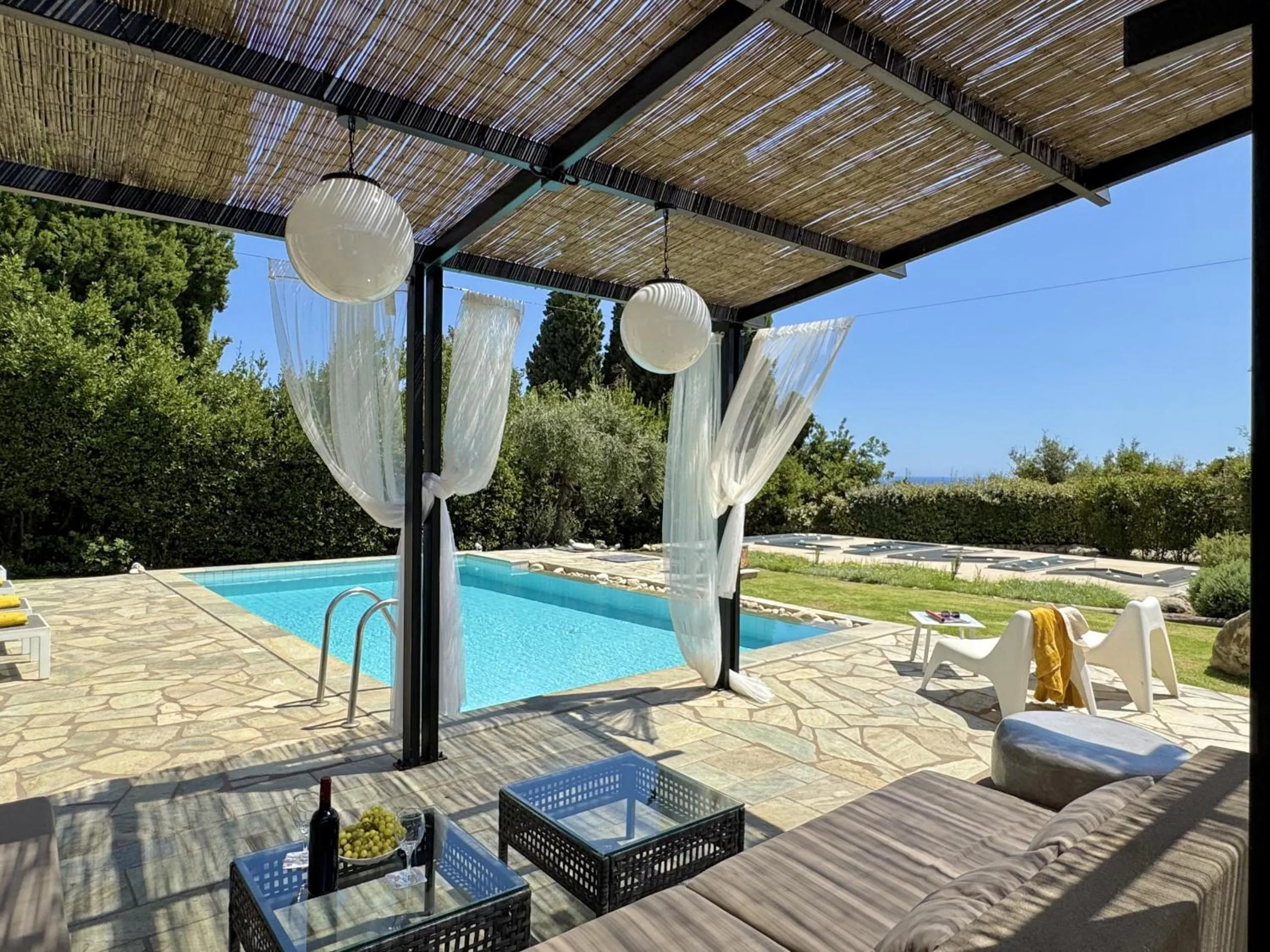 Balcony/Terrace in Villa Minetti