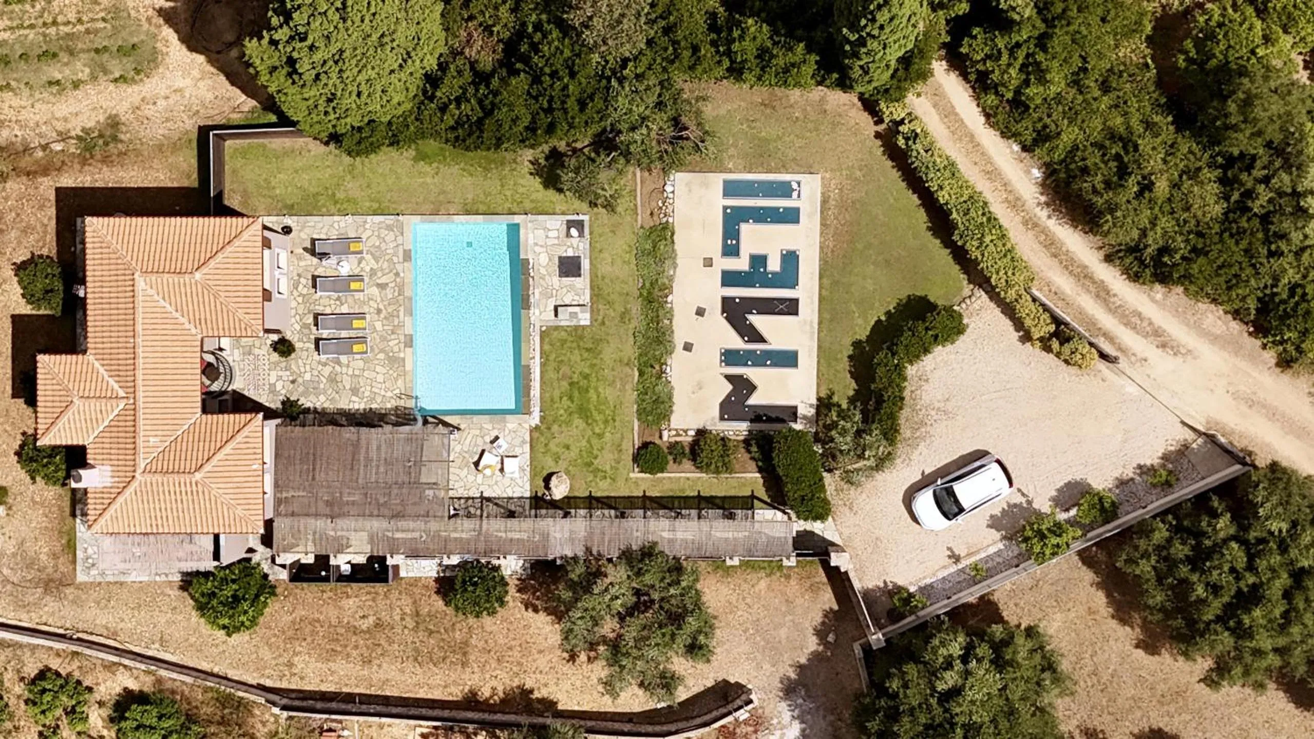 Off site in Villa Minetti