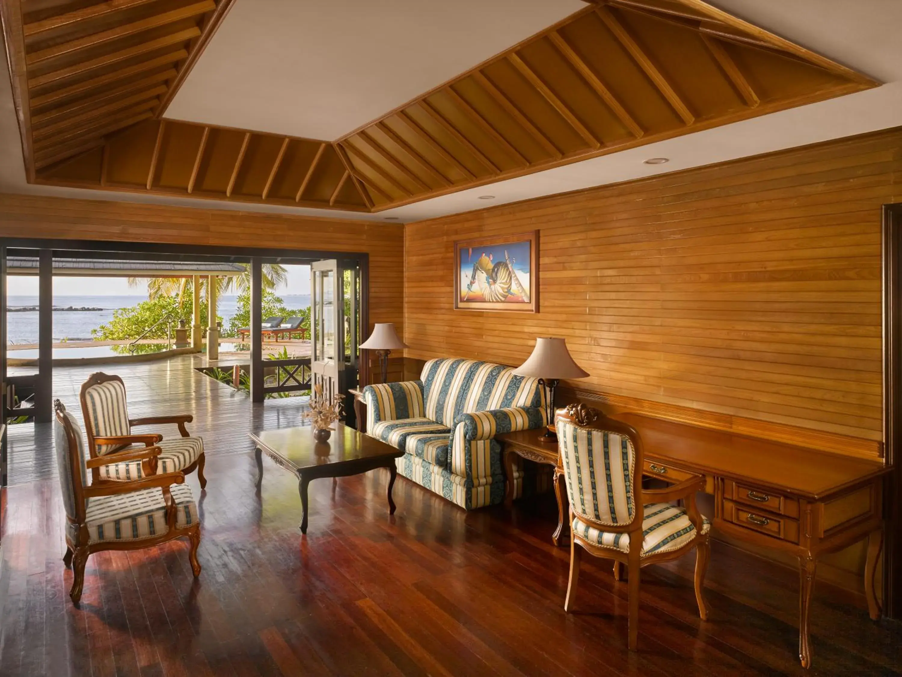 Living room in Royal Island Resort Maldives Living room in Royal Island Resort Maldives