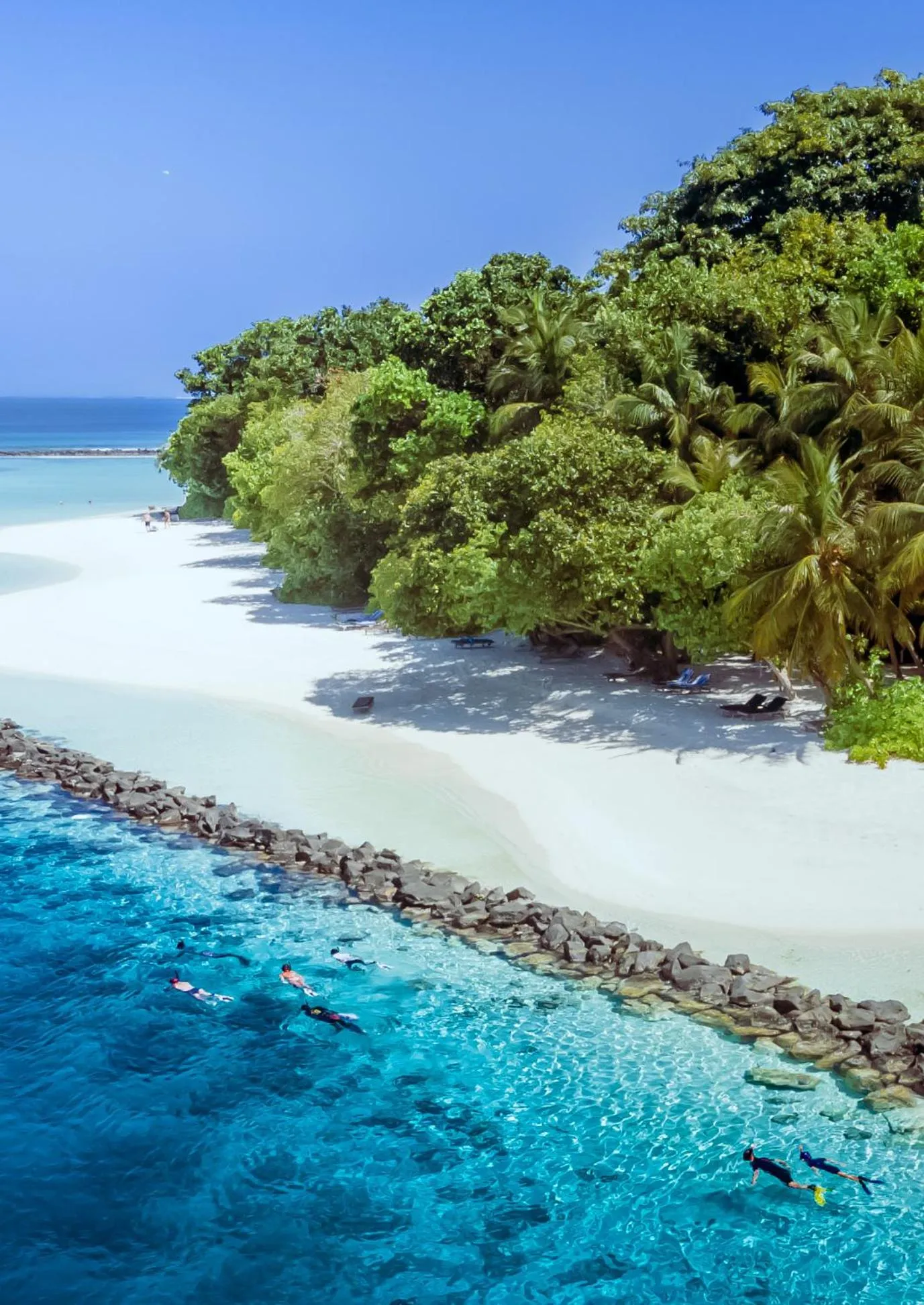 Property building in Royal Island Resort Maldives