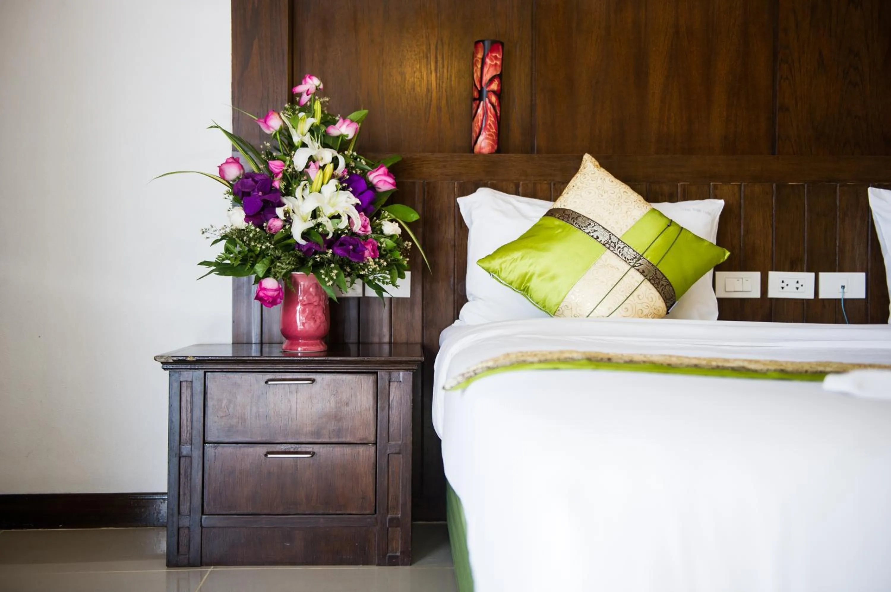 Bedroom, Bed in Thai Siam