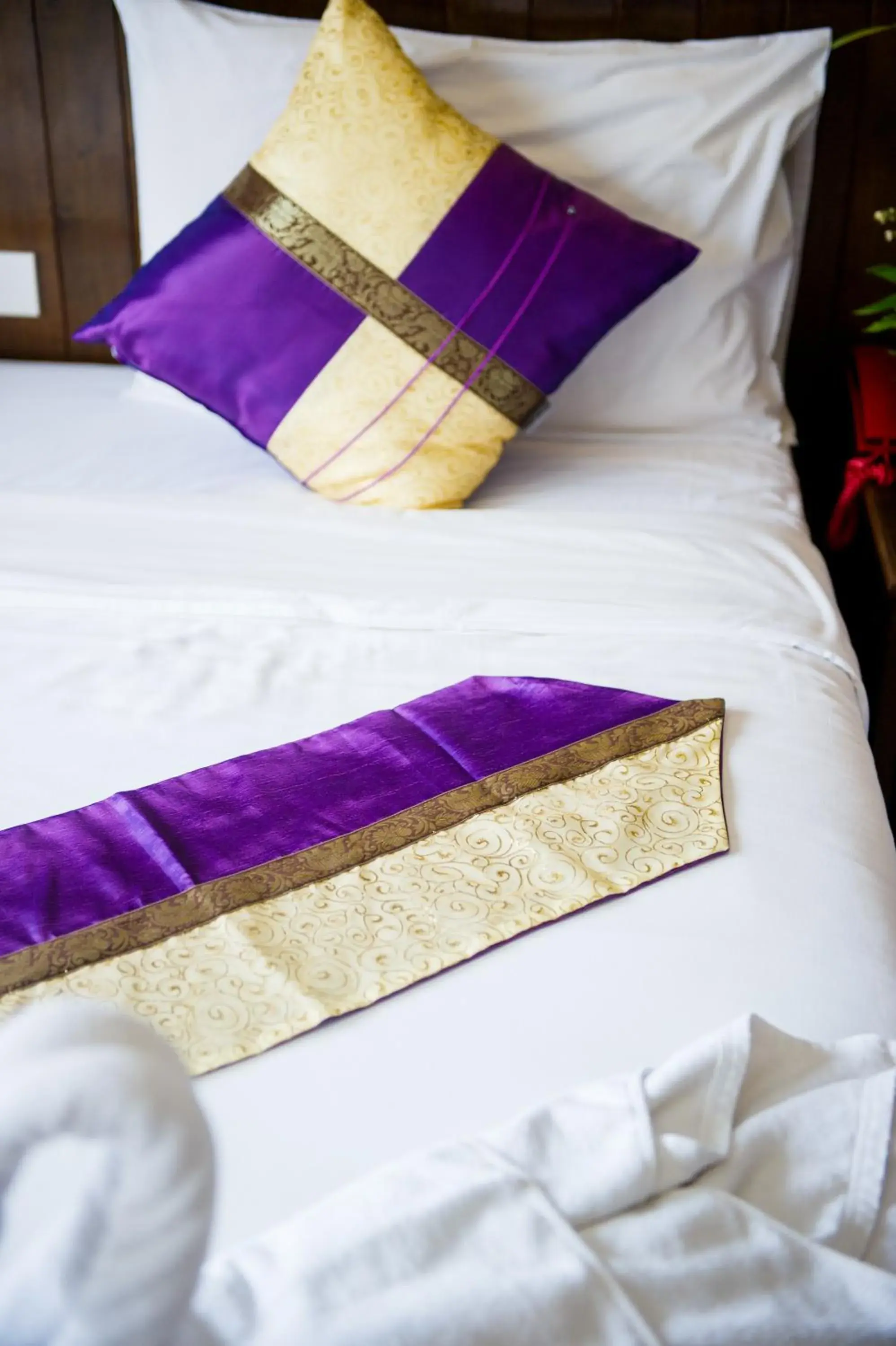 Decorative detail, Bed in Thai Siam Decorative detail, Bed in Thai Siam