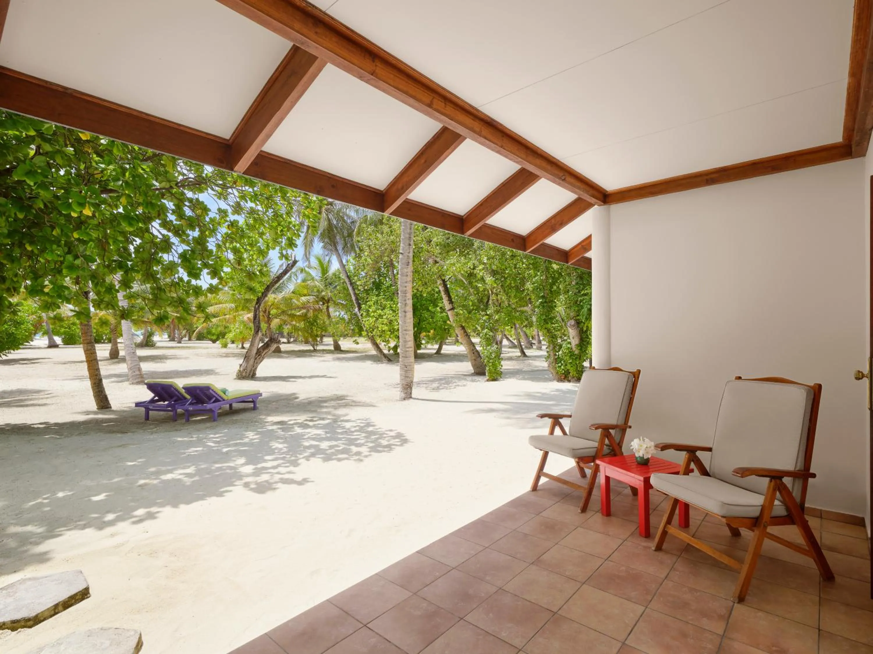 Patio in Villa Park Sun Island Resort