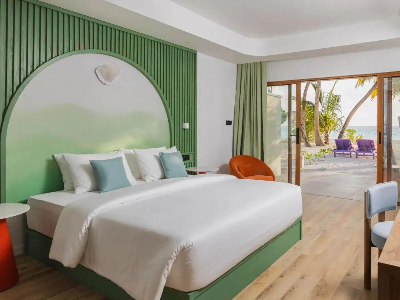 Bedroom, Bed in Villa Park Sun Island Resort Bedroom, Bed in Villa Park Sun Island Resort