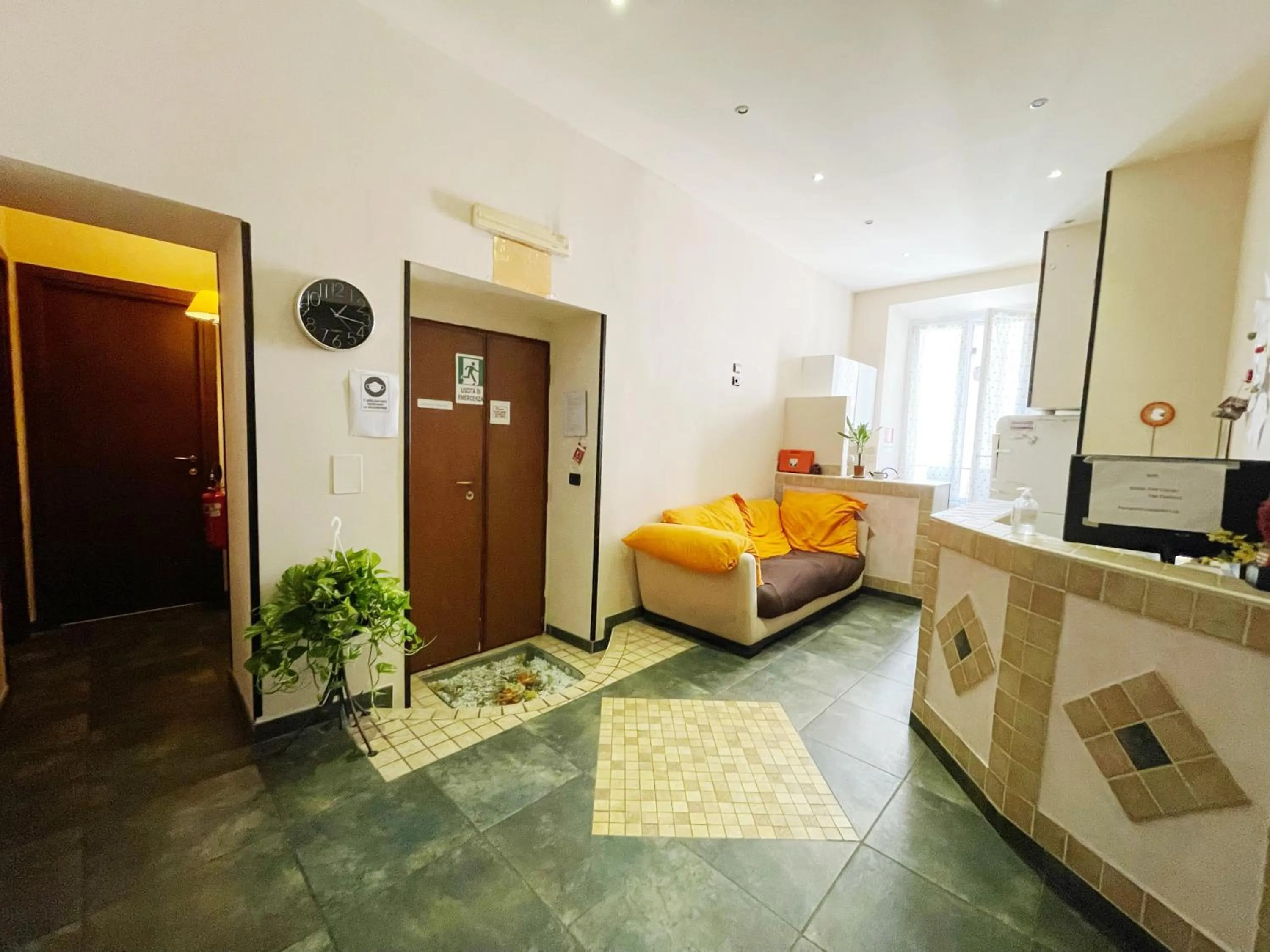 Living room, Bed in Clarian Affittacamere