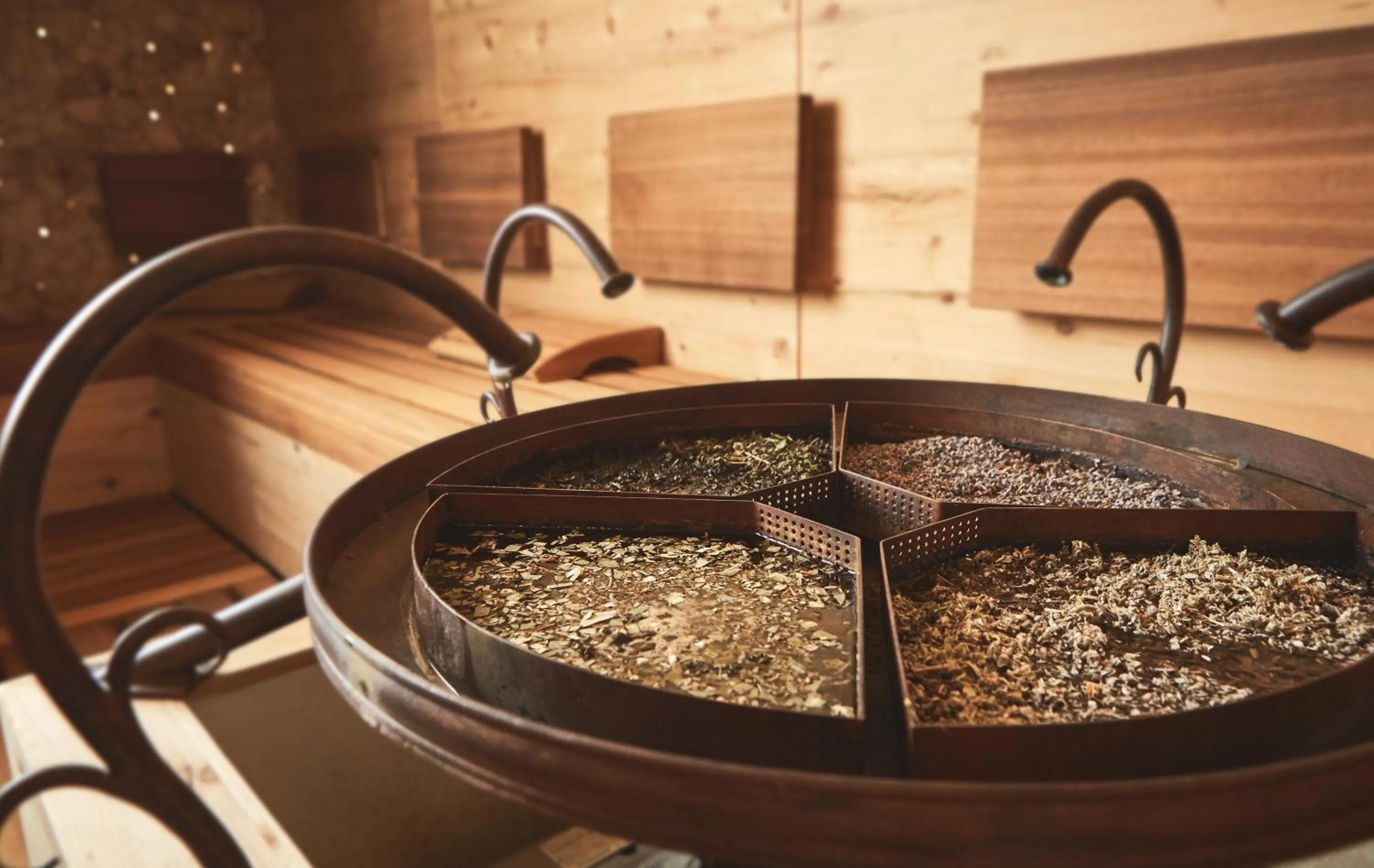 Sauna in Landhaus Kristall