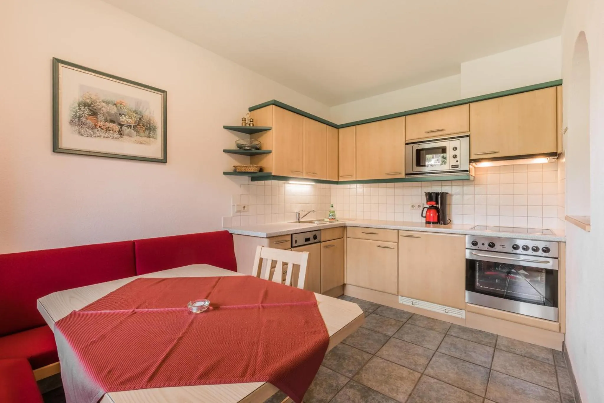 Kitchen or kitchenette in Landhaus Kristall