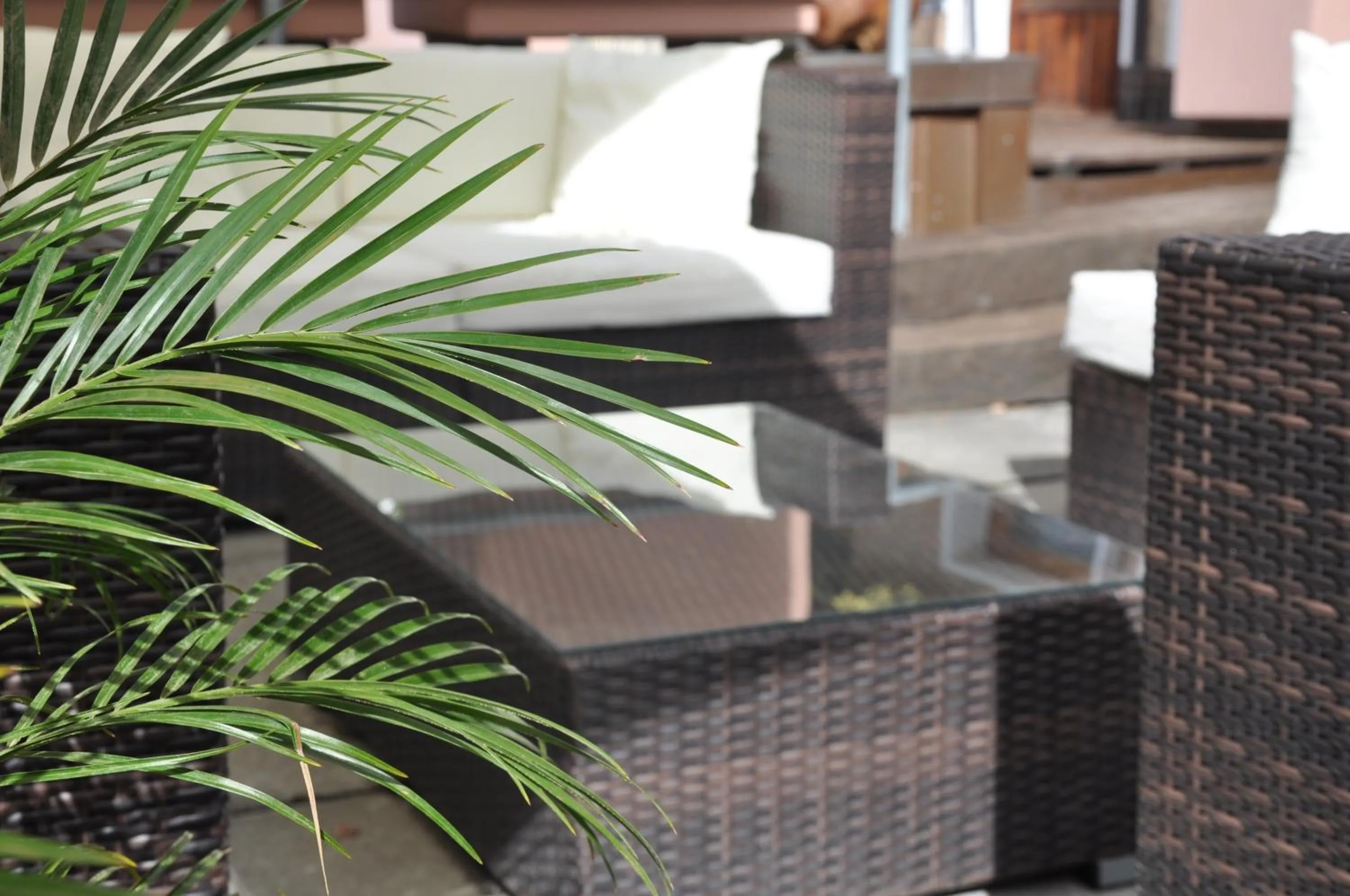 Decorative detail in Hotel Traube