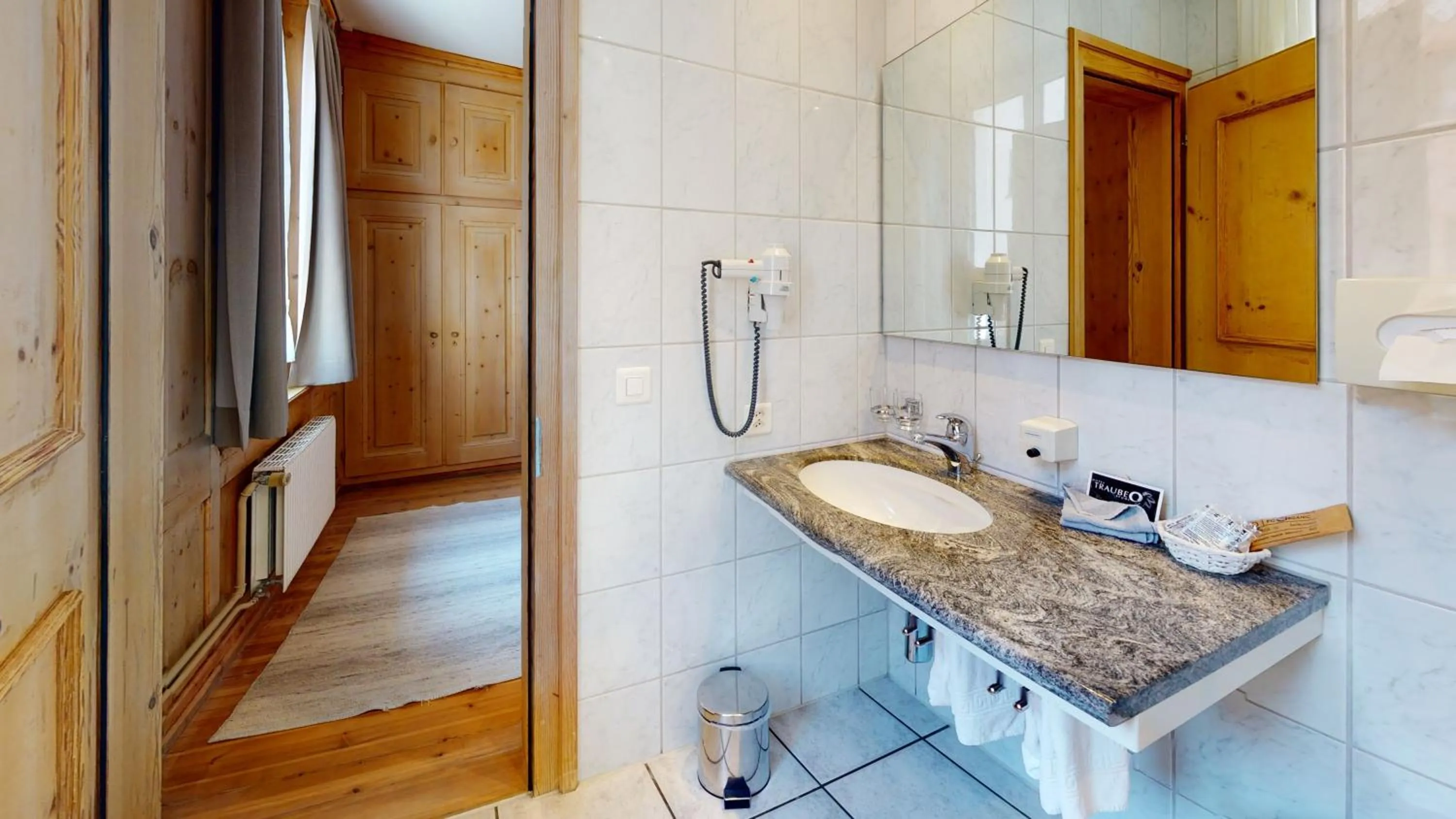 Bathroom in Hotel Traube