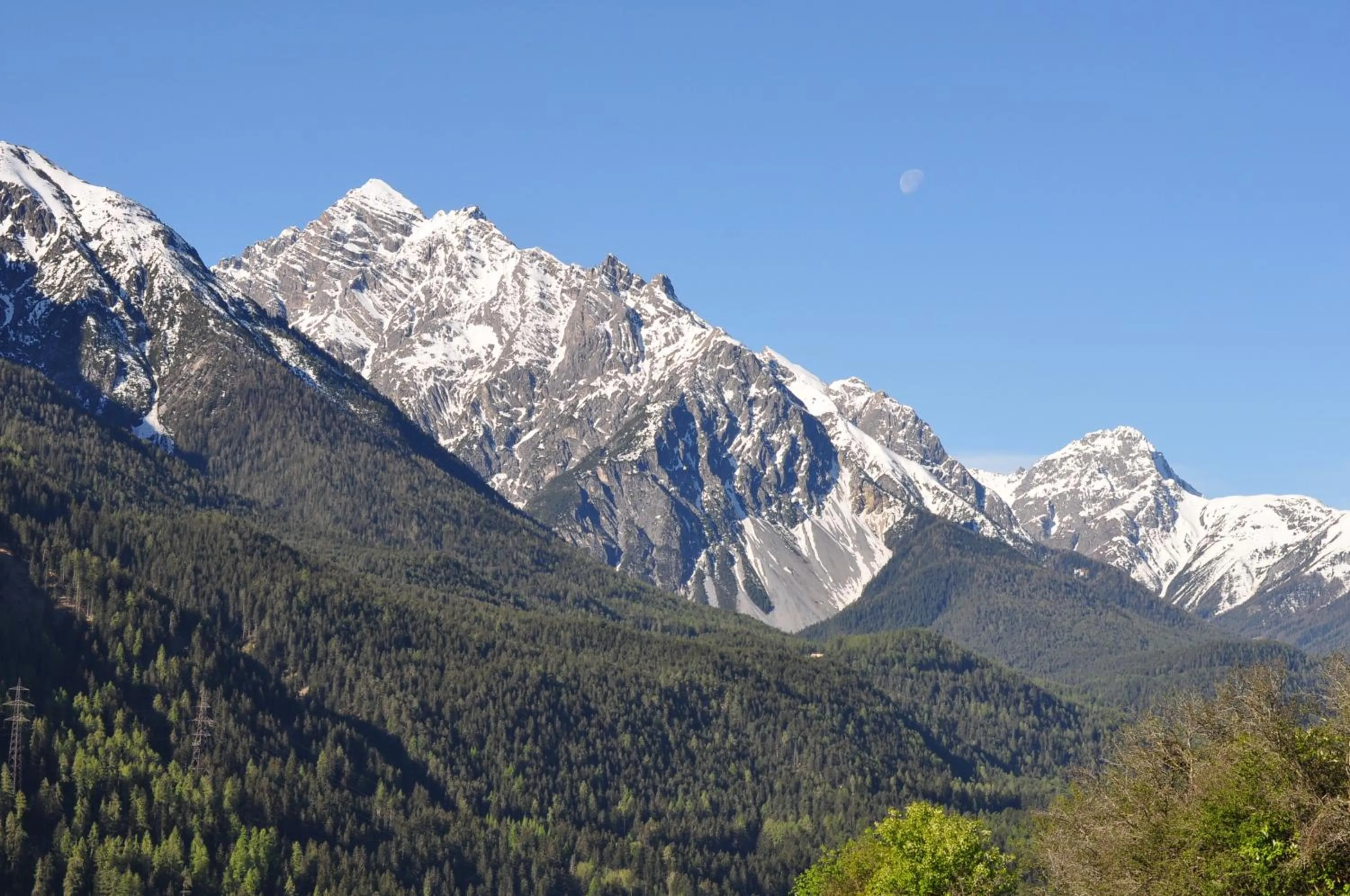 Natural landscape in Hotel Traube