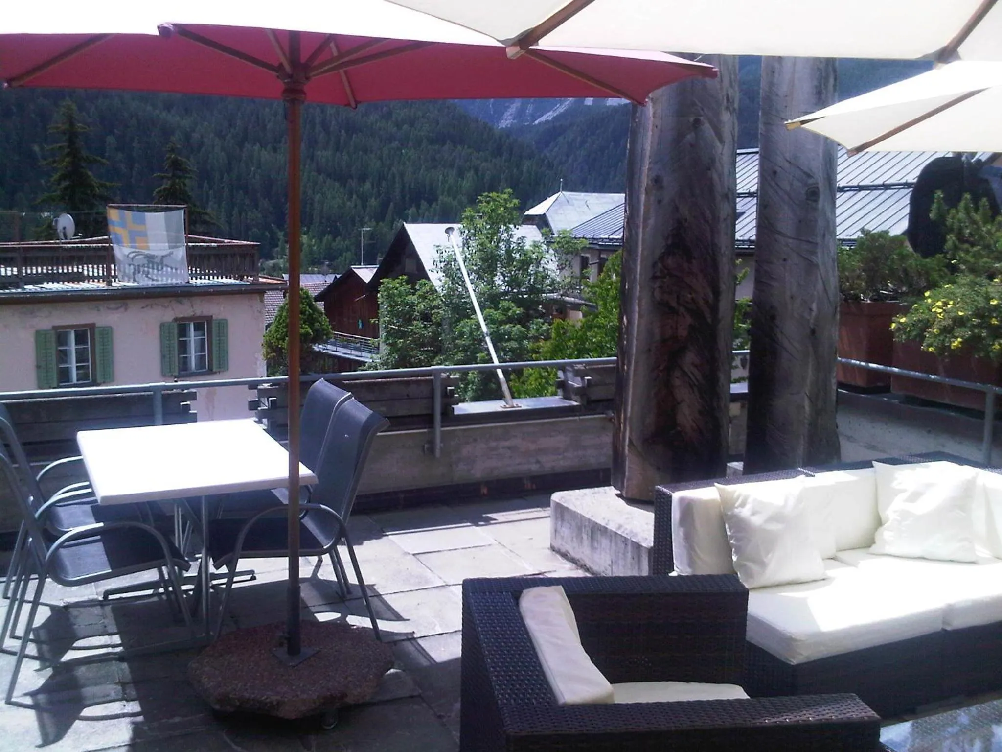 Balcony/Terrace in Hotel Traube